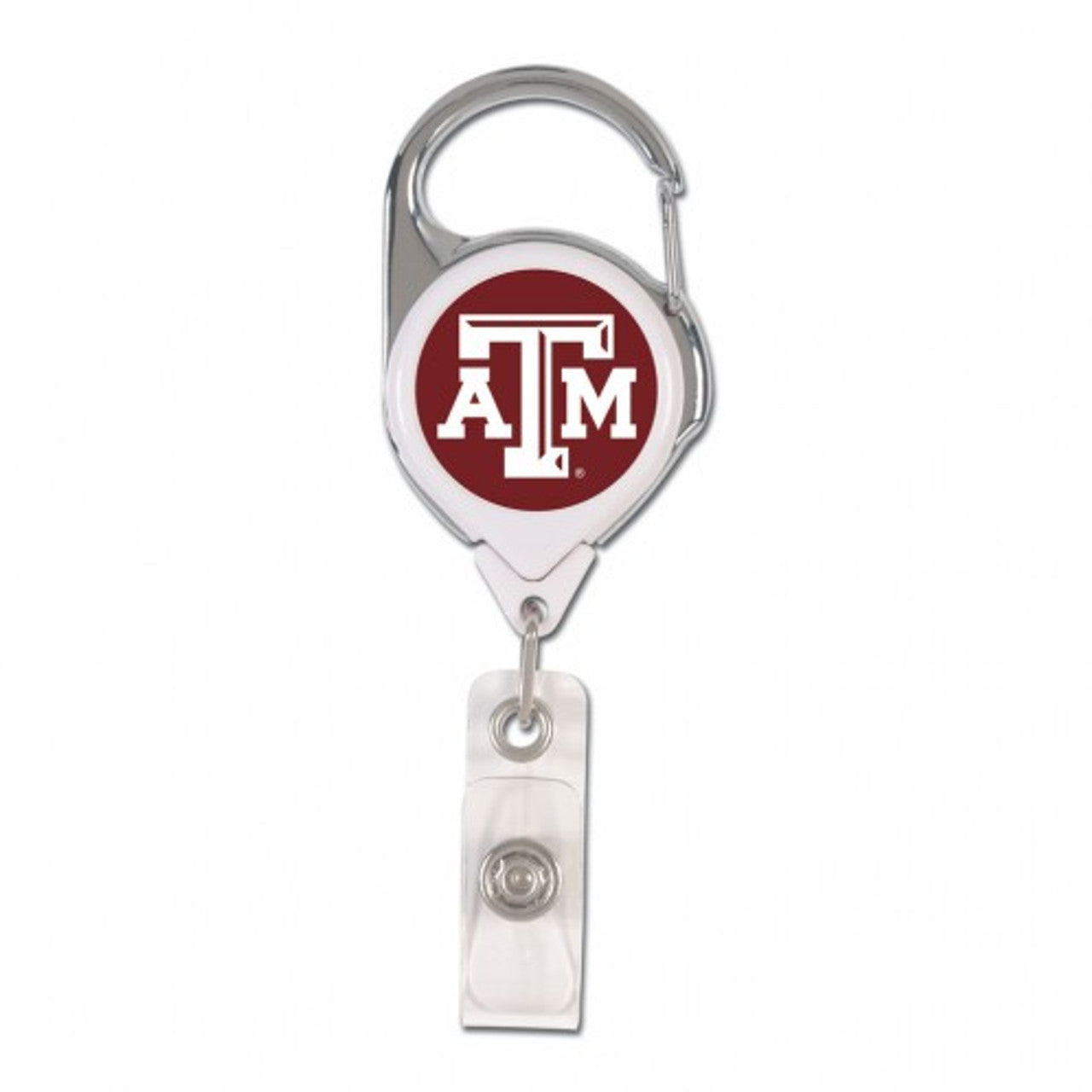 Texas A&M Aggies Retractable Premium Badge Holder - Special Order - Sports Collectibles, Sports Memorabilia, Sports Fan Shop, Sports Gifts