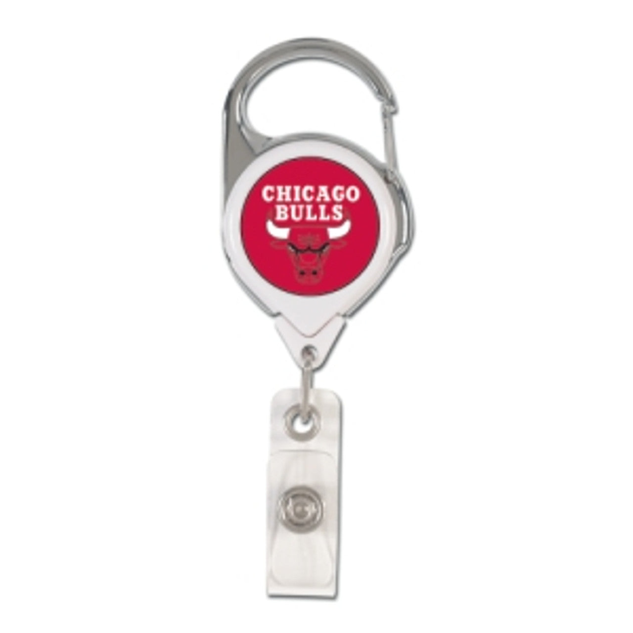 Chicago Bulls Badge Holder Premium Retractable - Sports Collectibles, Sports Memorabilia, Sports Fan Shop, Sports Gifts