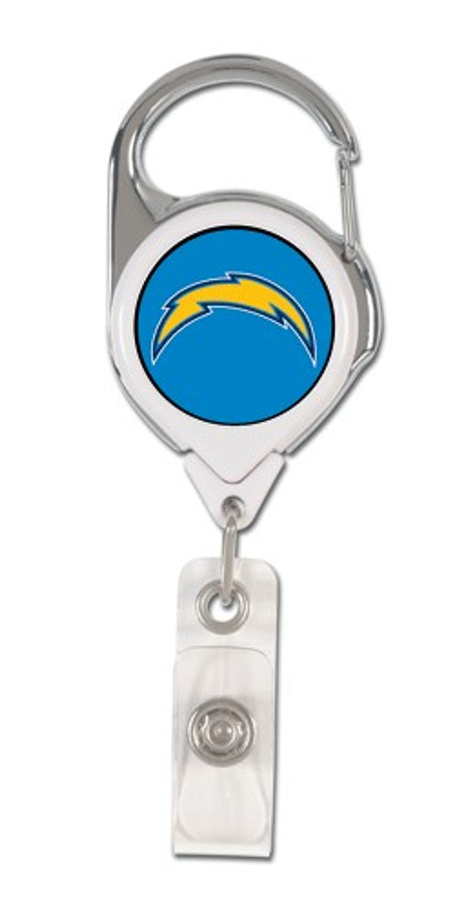 Los Angeles Chargers Badge Holder Premium Retractable - Sports Collectibles, Sports Memorabilia, Sports Fan Shop, Sports Gifts