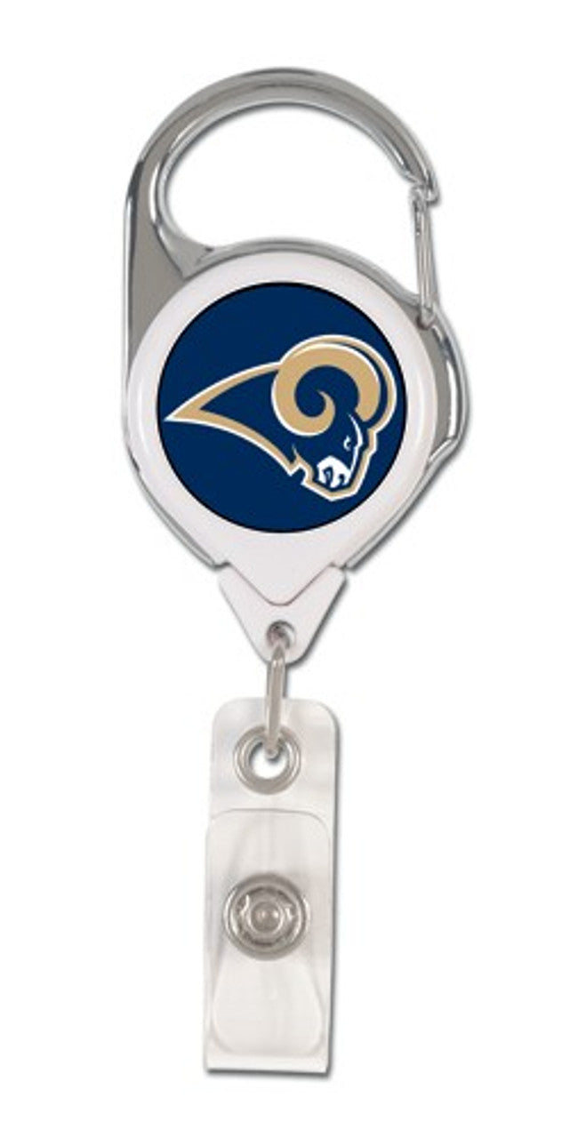 Los Angeles Rams Badge Holder Premium Retractable - Sports Collectibles, Sports Memorabilia, Sports Fan Shop, Sports Gifts