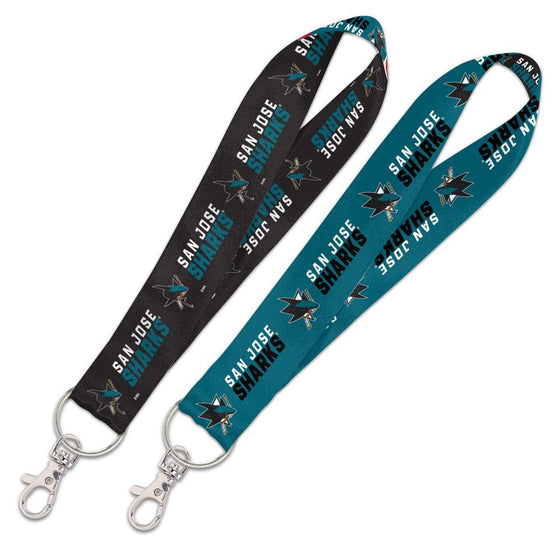 San Jose Sharks 1" Key Strap - Special Order - Sports Collectibles, Sports Memorabilia, Sports Fan Shop, Sports Gifts