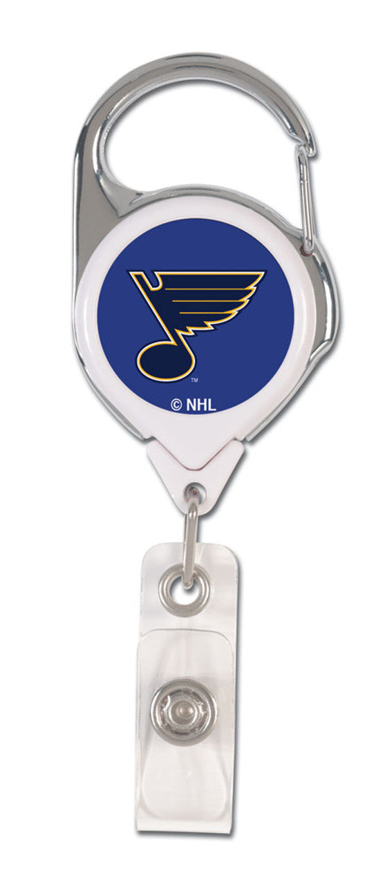 St. Louis Blues Badge Holder Premium Retractable - Sports Collectibles, Sports Memorabilia, Sports Fan Shop, Sports Gifts