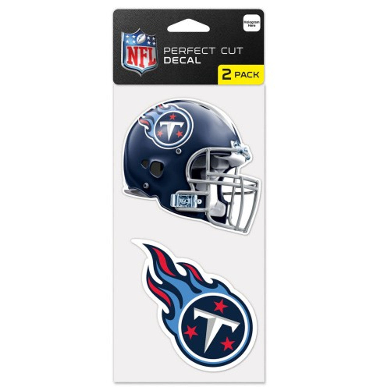 Tennessee Titans Set of 2 Die Cut Decals - Sports Collectibles, Sports Memorabilia, Sports Fan Shop, Sports Gifts