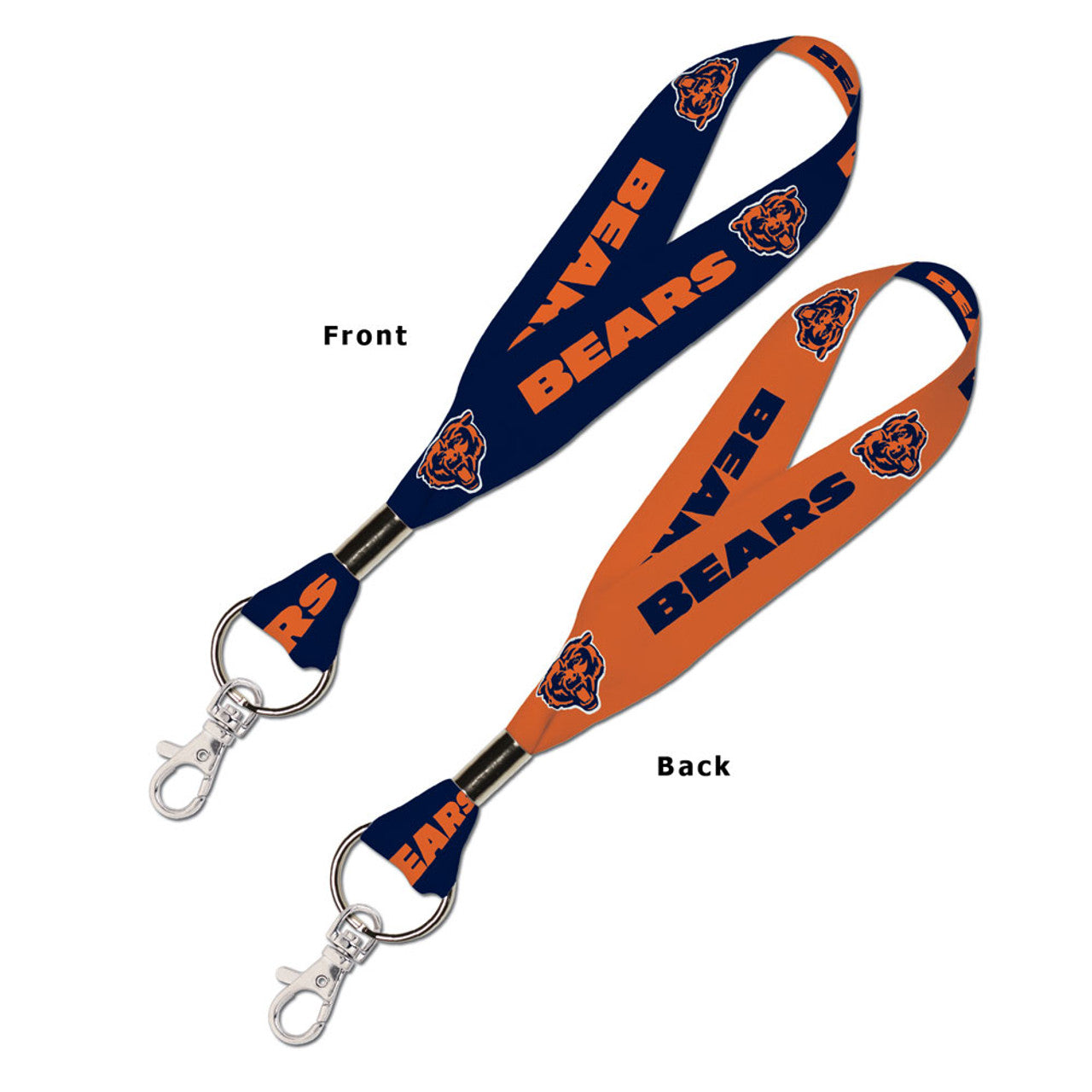 Chicago Bears Key Strap 1 Inch - Sports Collectibles, Sports Memorabilia, Sports Fan Shop, Sports Gifts