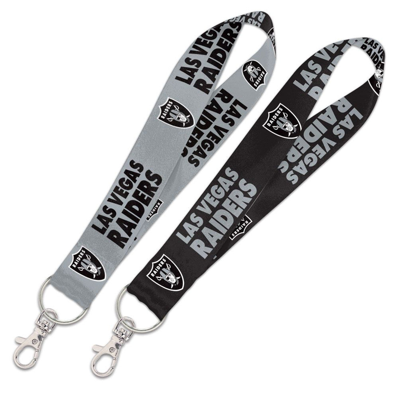Las Vegas Raiders Key Strap 1 Inch - Sports Collectibles, Sports Memorabilia, Sports Fan Shop, Sports Gifts