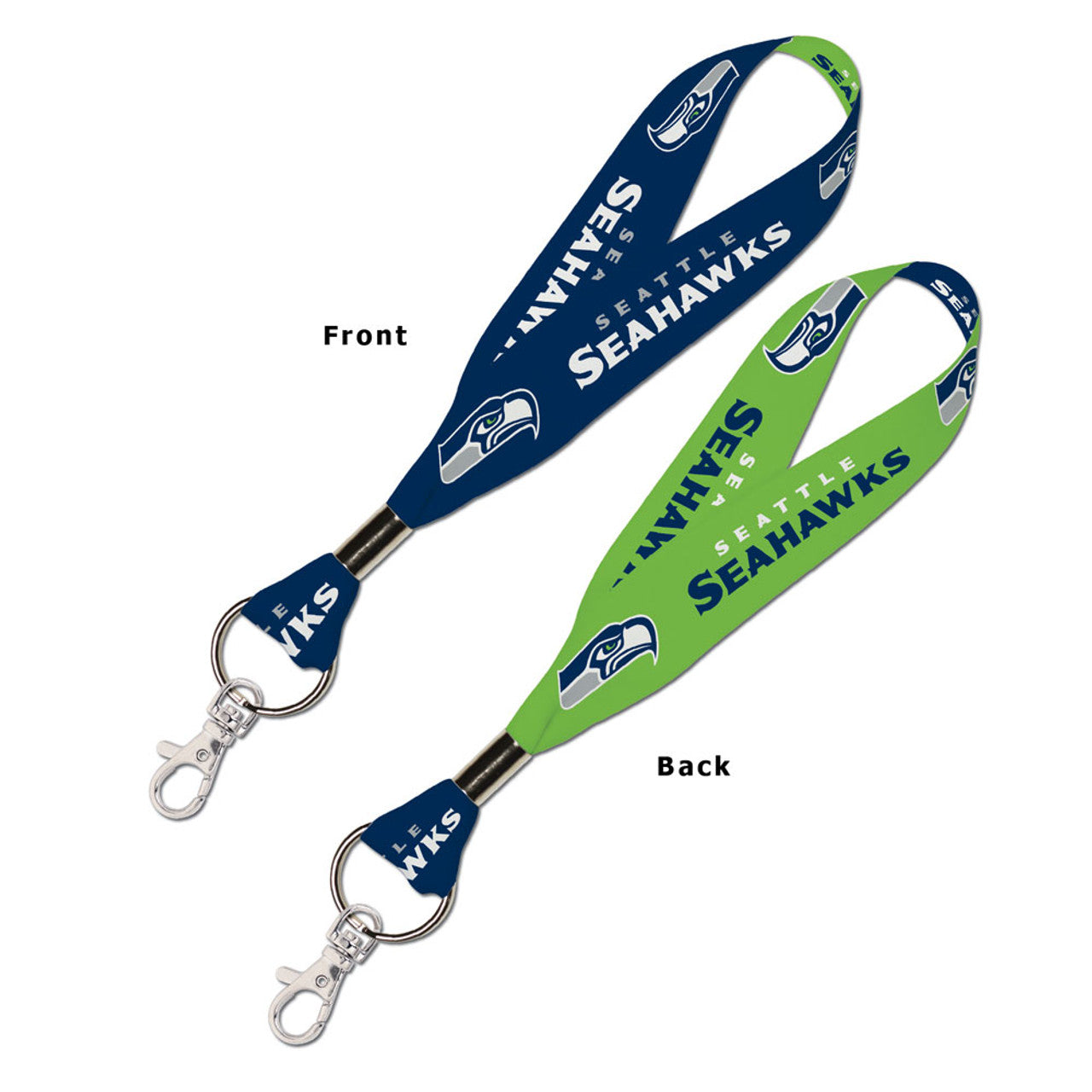 Seattle Seahawks Key Strap 1 Inch - Sports Collectibles, Sports Memorabilia, Sports Fan Shop, Sports Gifts