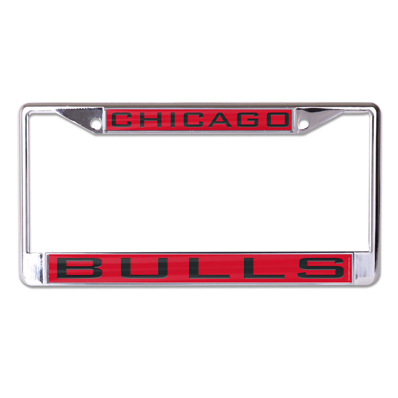 Chicago Bulls License Plate Frame - Inlaid - Special Order - Sports Collectibles, Sports Memorabilia, Sports Fan Shop, Sports Gifts