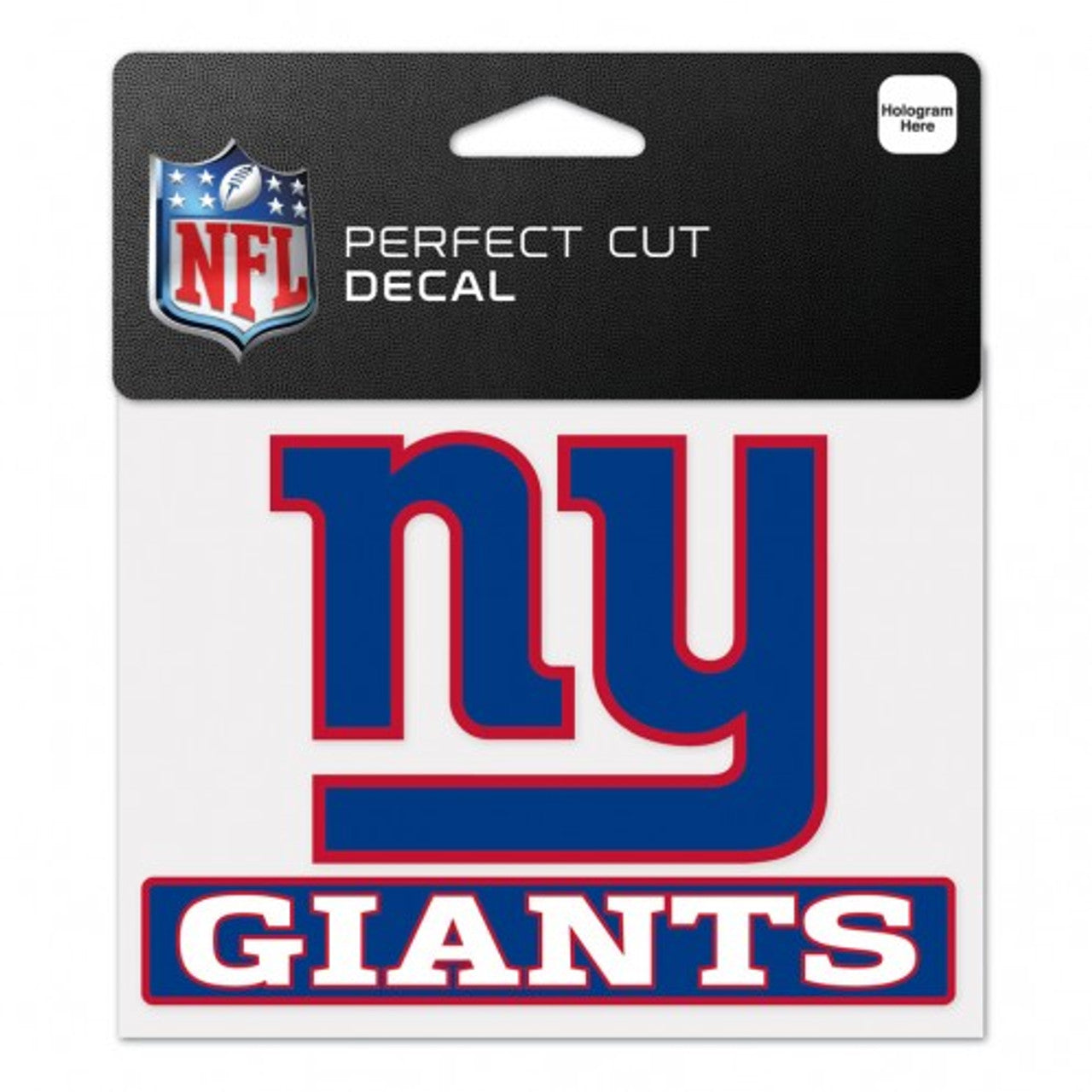 New York Giants Decal 4.5x5.75 Perfect Cut Color - Sports Collectibles, Sports Memorabilia, Sports Fan Shop, Sports Gifts