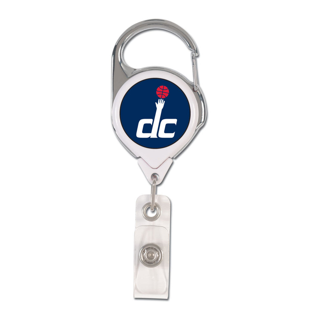 Washington Wizards Badge Holder Premium Retractable - Special Order - Sports Collectibles, Sports Memorabilia, Sports Fan Shop, Sports Gifts
