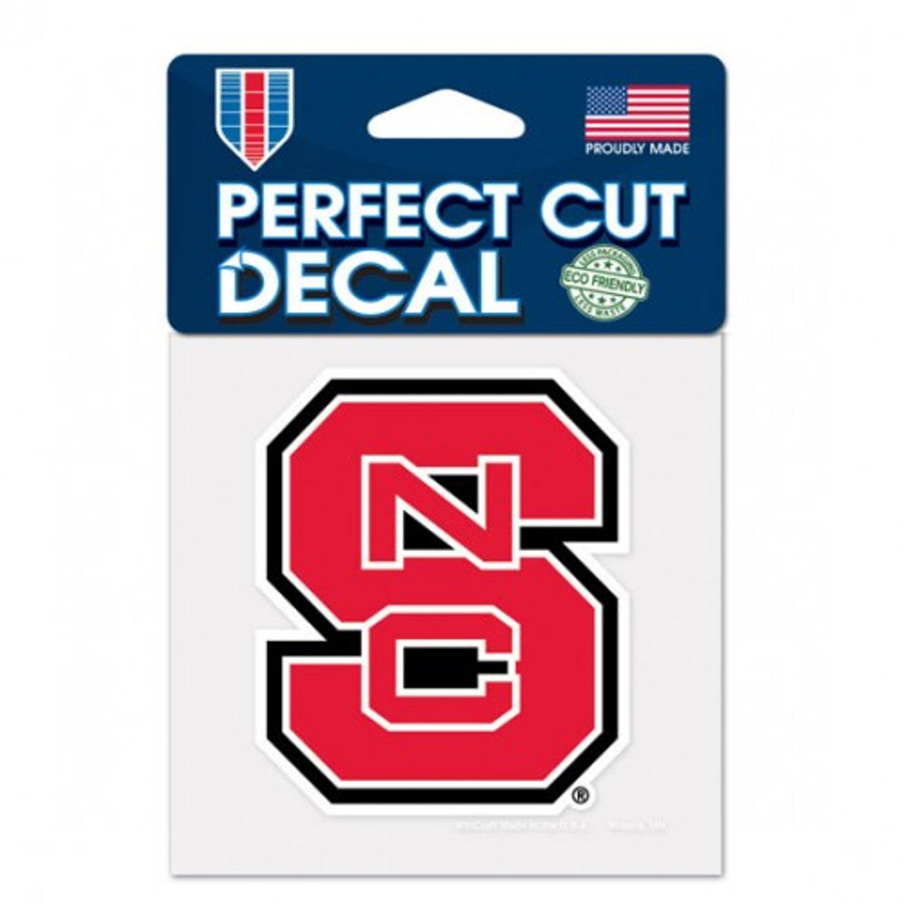 North Carolina State Wolfpack Decal 4x4 Perfect Cut Color - Sports Collectibles, Sports Memorabilia, Sports Fan Shop, Sports Gifts