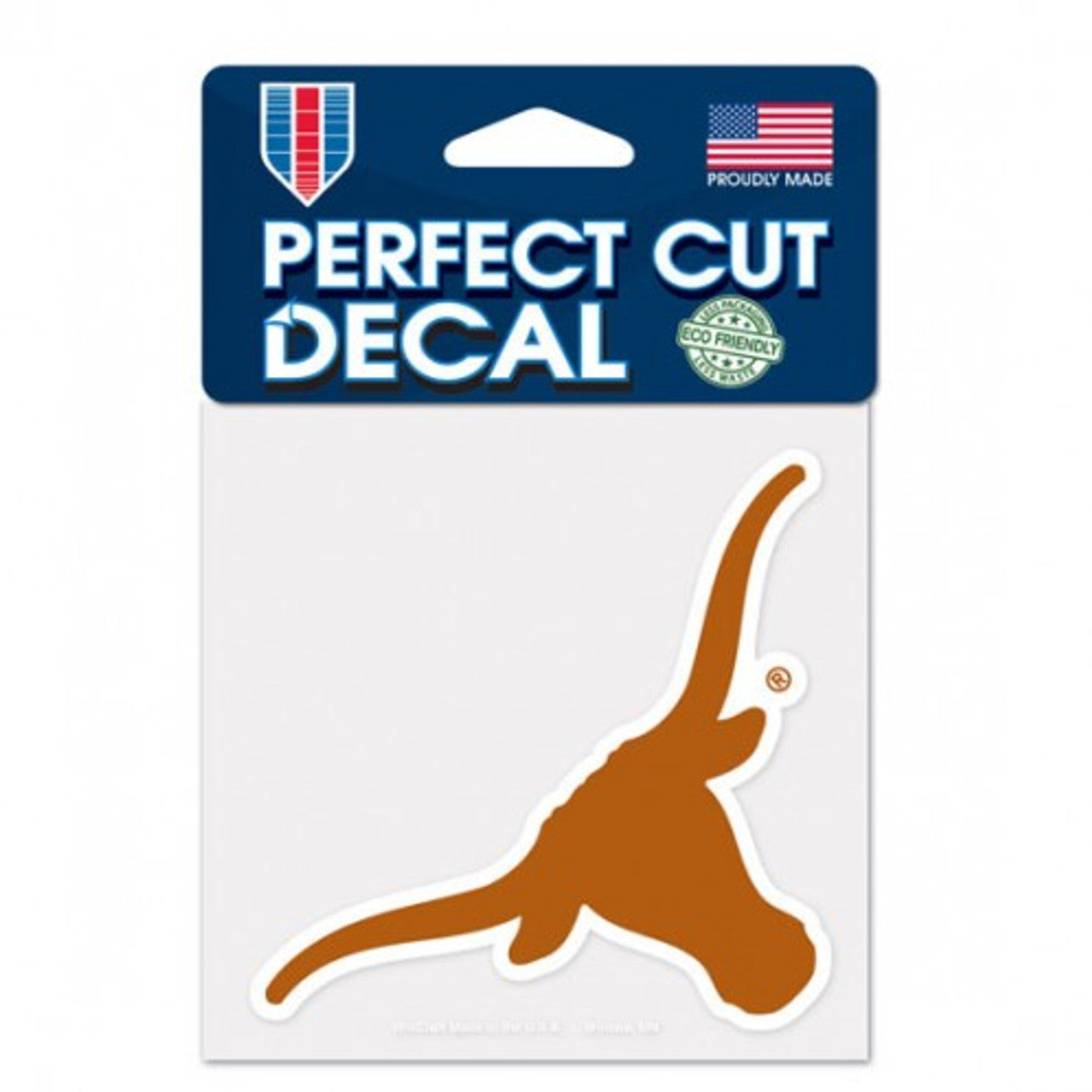 Texas Longhorns Decal 4x4 Perfect Cut Color - Sports Collectibles, Sports Memorabilia, Sports Fan Shop, Sports Gifts