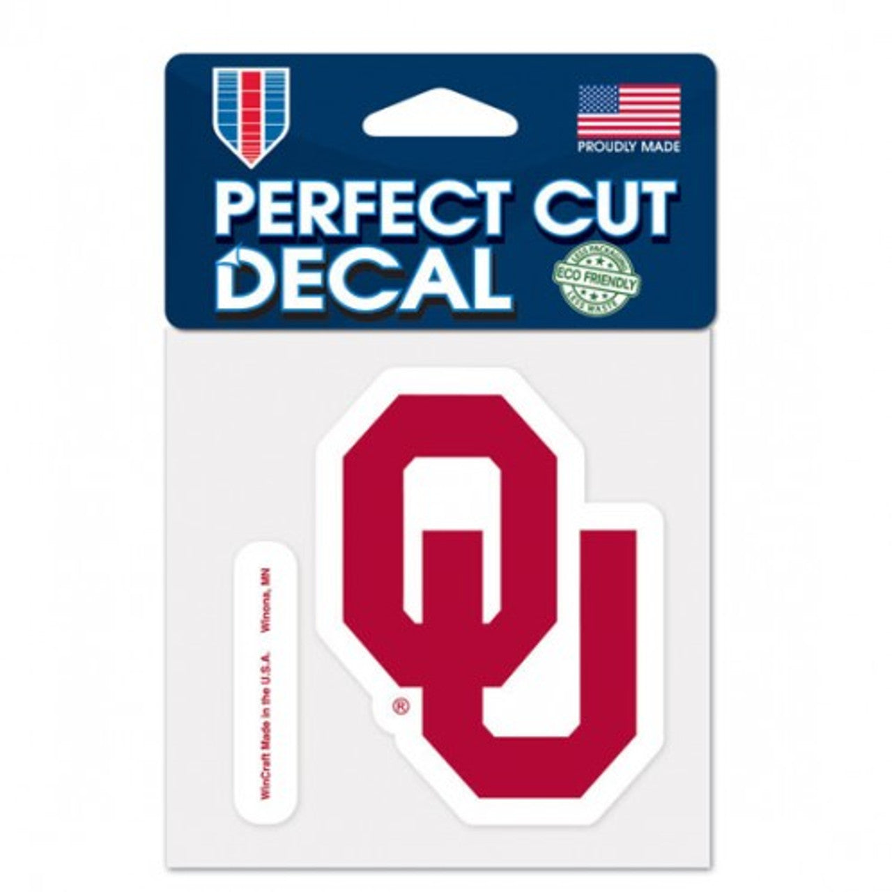 Oklahoma Sooners Decal 4x4 Perfect Cut Color - Sports Collectibles, Sports Memorabilia, Sports Fan Shop, Sports Gifts