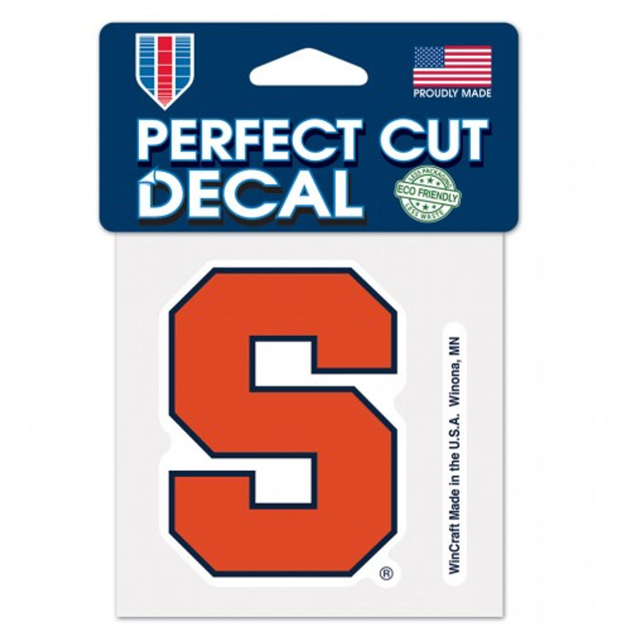 Syracuse Orange Decal 4x4 Perfect Cut Color - Sports Collectibles, Sports Memorabilia, Sports Fan Shop, Sports Gifts