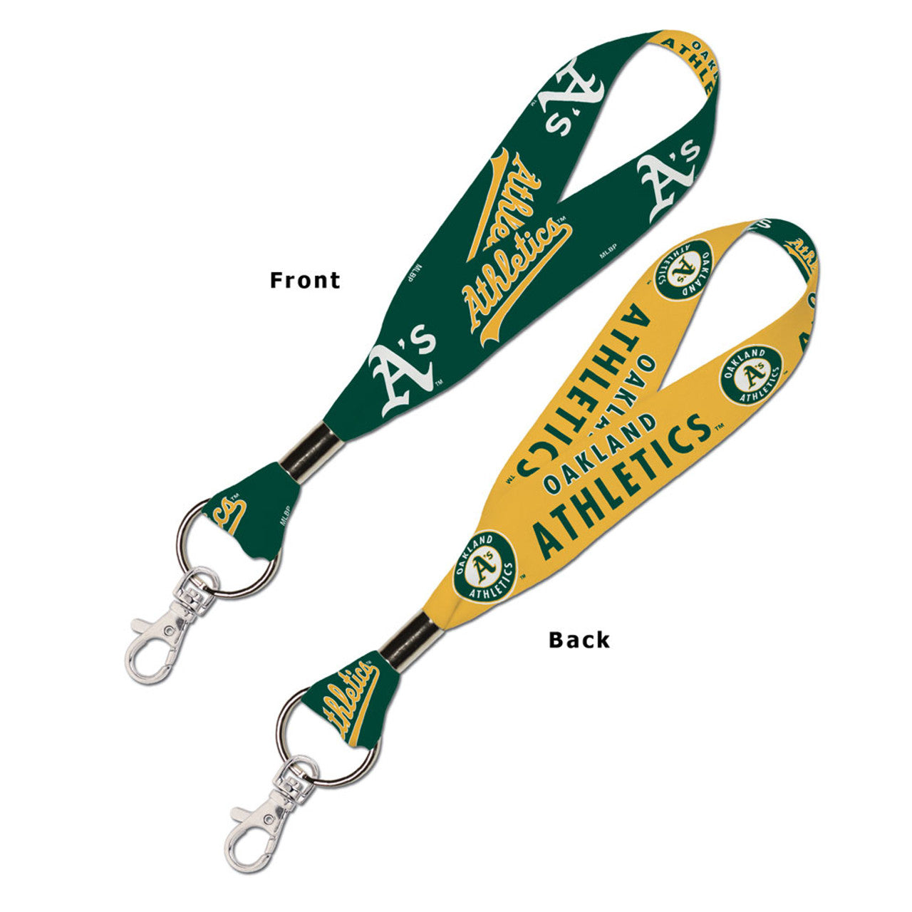 Oakland Athletics 1" Key Strap - Sports Collectibles, Sports Memorabilia, Sports Fan Shop, Sports Gifts