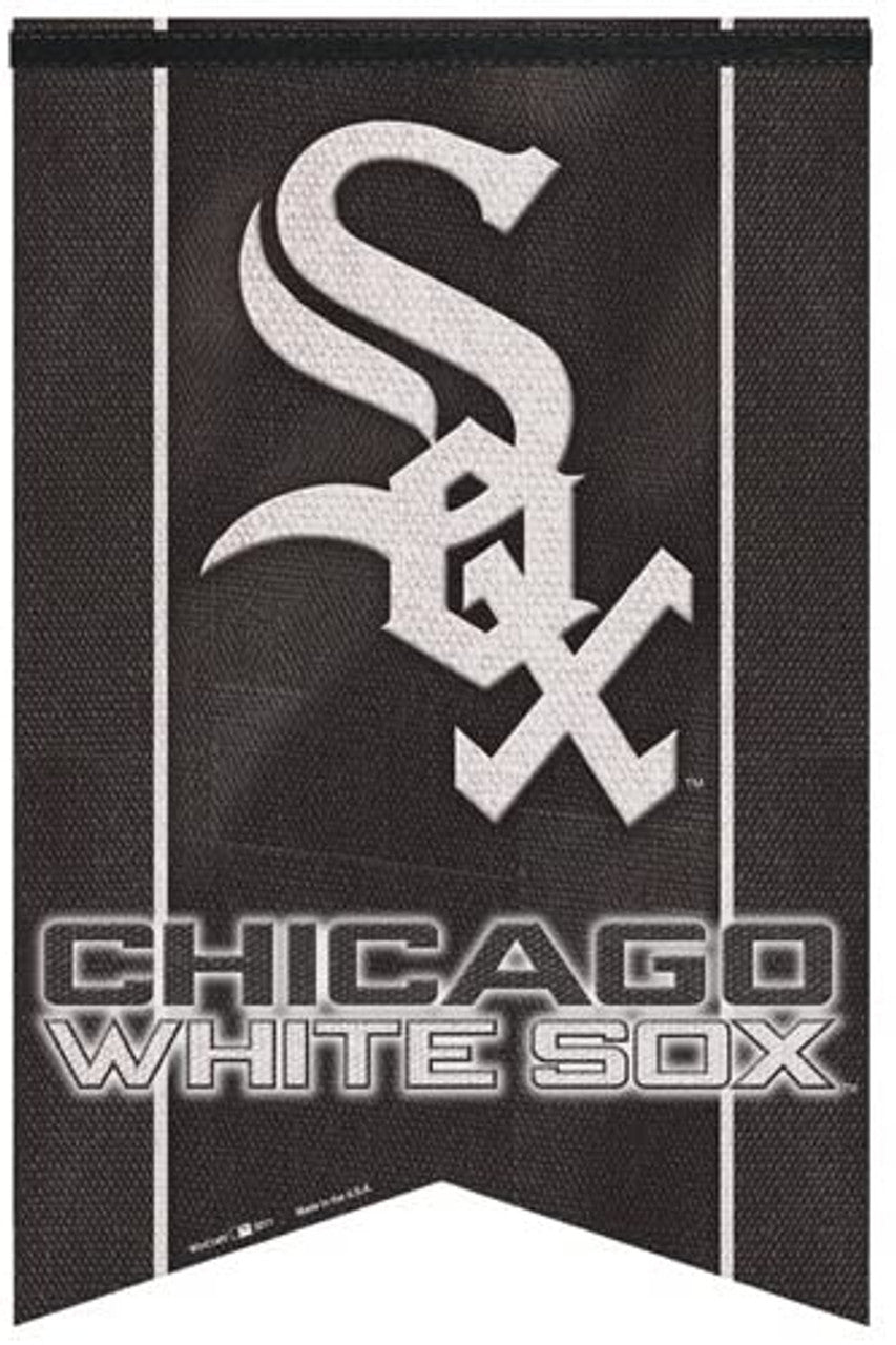 Chicago White Sox Banner 17x26 Pennant Style Premium Felt - Sports Collectibles, Sports Memorabilia, Sports Fan Shop, Sports Gifts