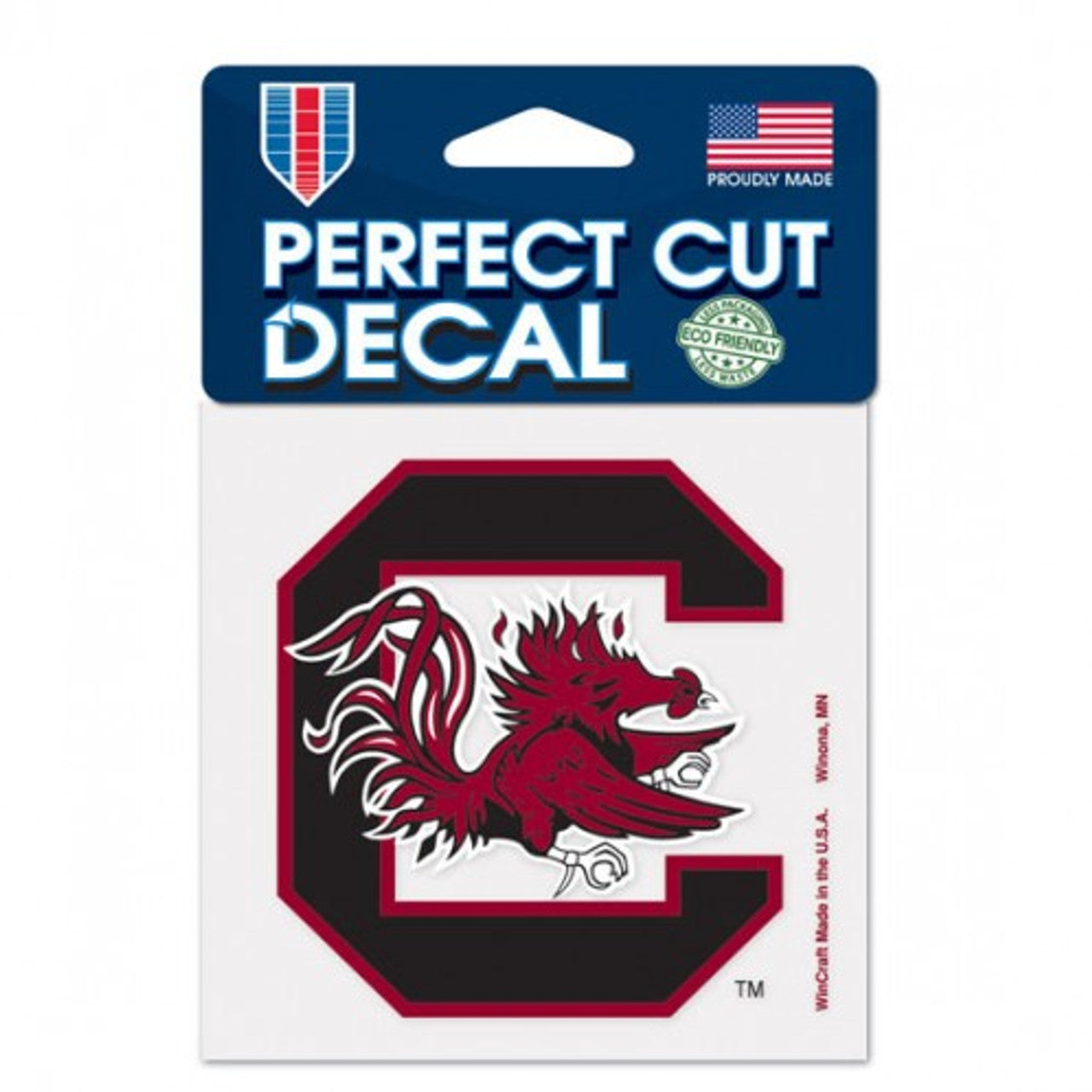 South Carolina Gamecocks Decal 4x4 Perfect Cut Color - Sports Collectibles, Sports Memorabilia, Sports Fan Shop, Sports Gifts