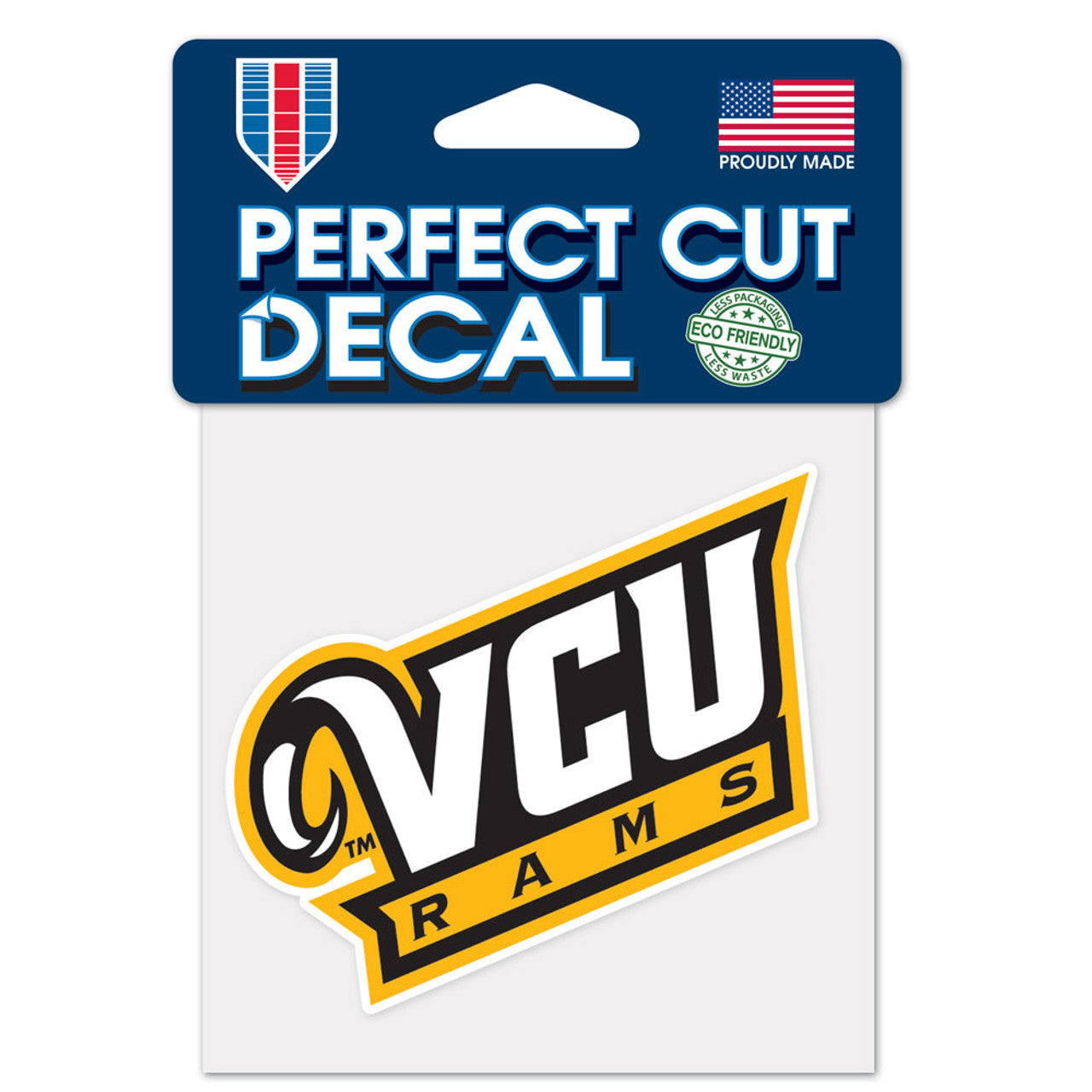 VCU Rams Decal 4x4 Perfect Cut Color - Sports Collectibles, Sports Memorabilia, Sports Fan Shop, Sports Gifts