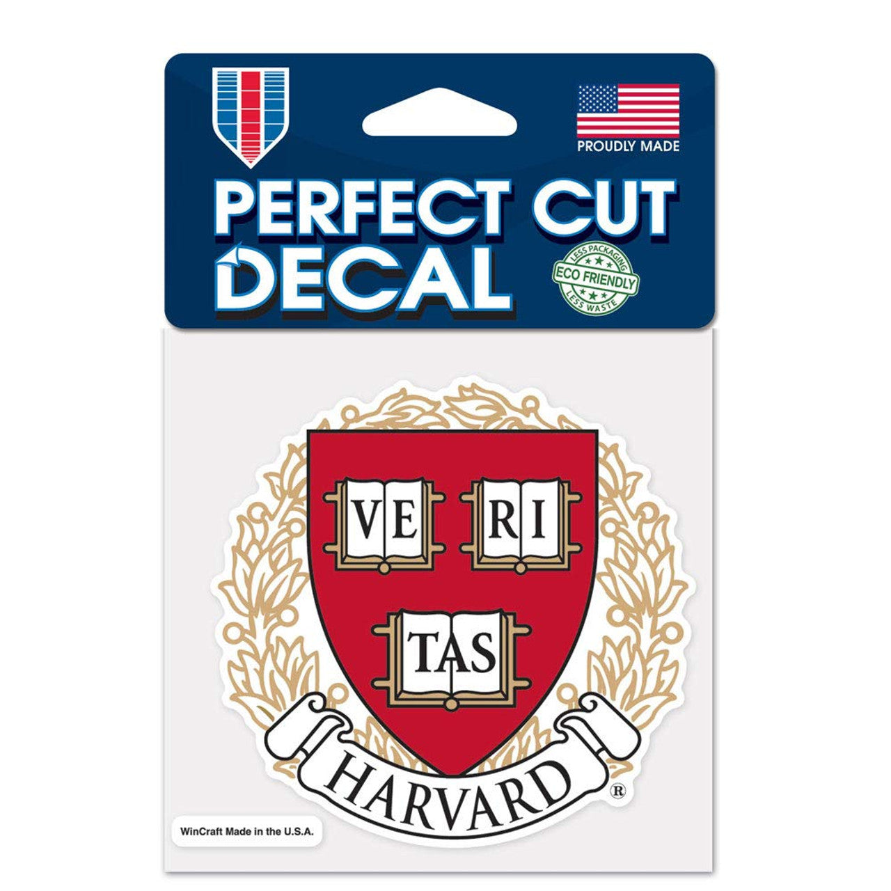 Harvard Crimson Decal 4x4 Perfect Cut Color - Sports Collectibles, Sports Memorabilia, Sports Fan Shop, Sports Gifts