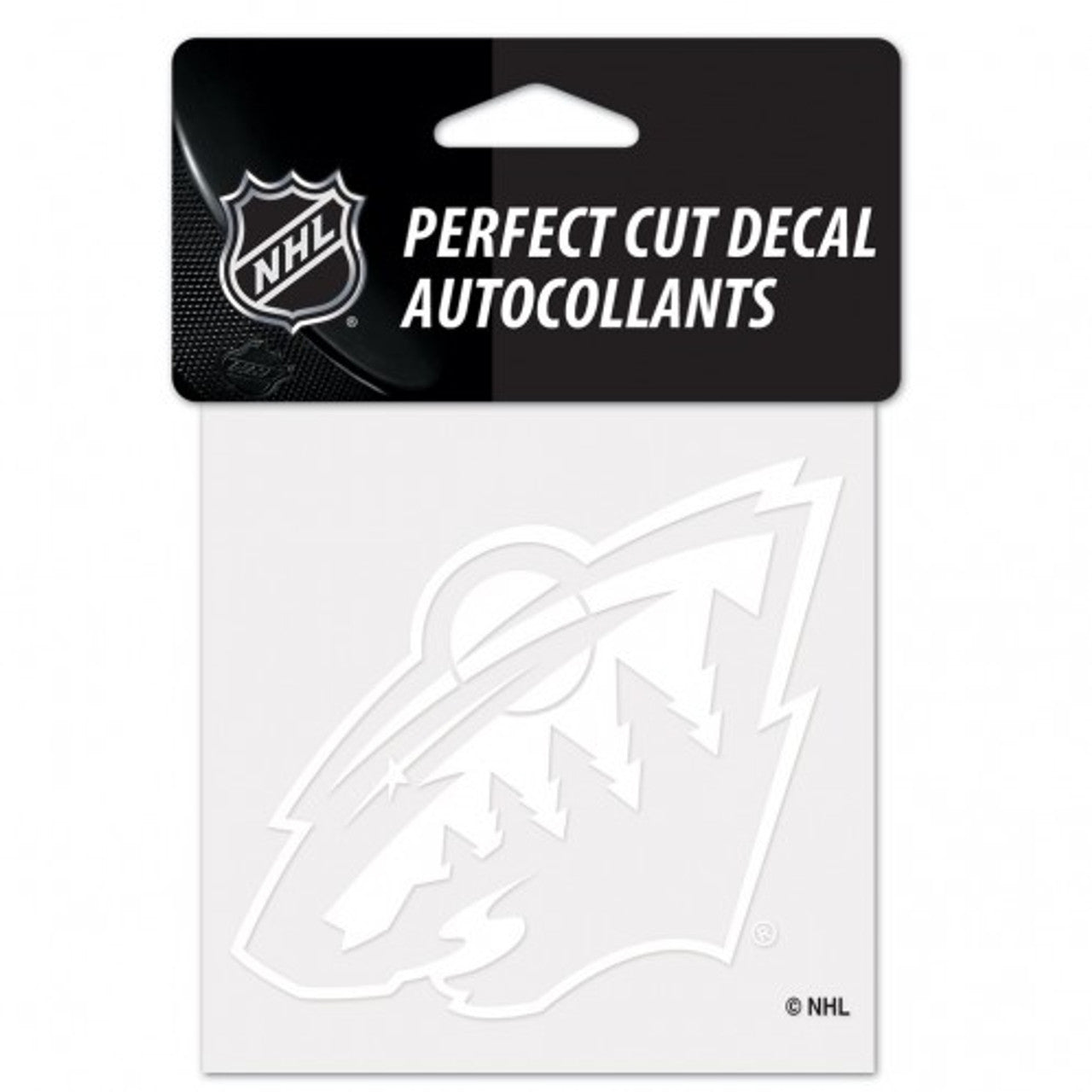 Minnesota Wild Decal 4x4 Perfect Cut White - Sports Collectibles, Sports Memorabilia, Sports Fan Shop, Sports Gifts