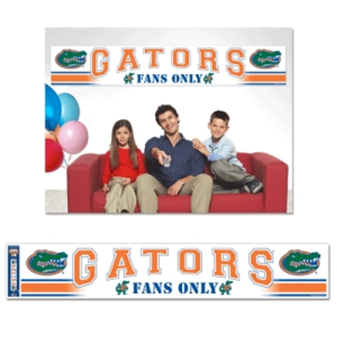 Florida Gators Banner 12x65 Party Style CO - Sports Collectibles, Sports Memorabilia, Sports Fan Shop, Sports Gifts