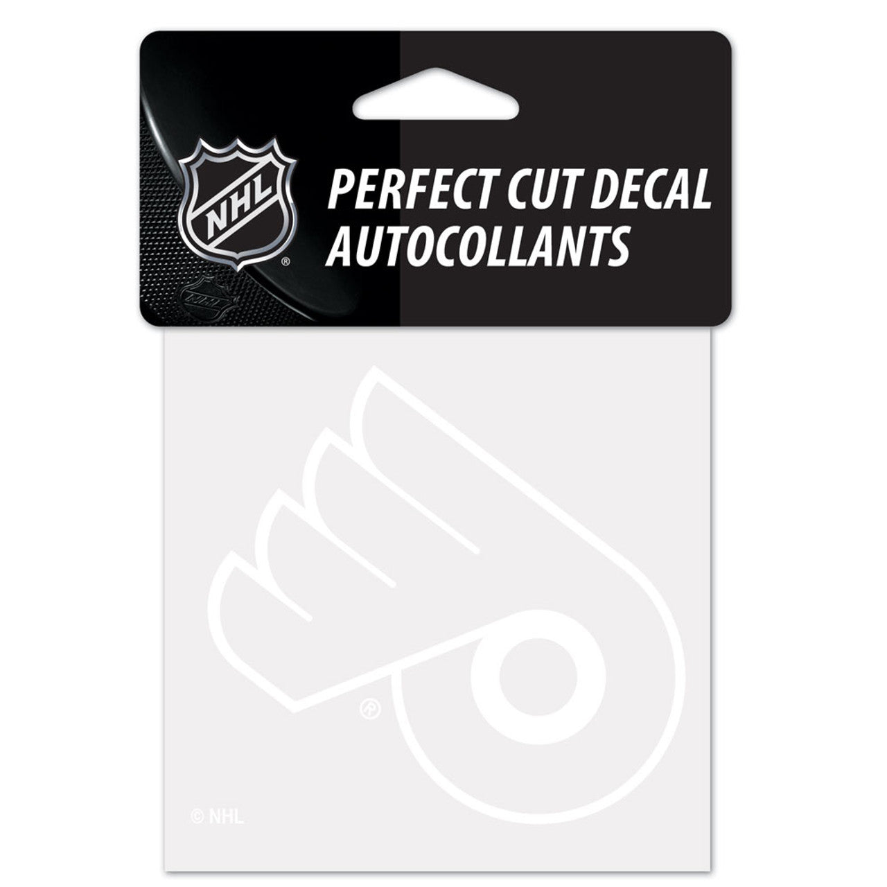 Philadelphia Flyers Decal 4x4 Perfect Cut White - Sports Collectibles, Sports Memorabilia, Sports Fan Shop, Sports Gifts