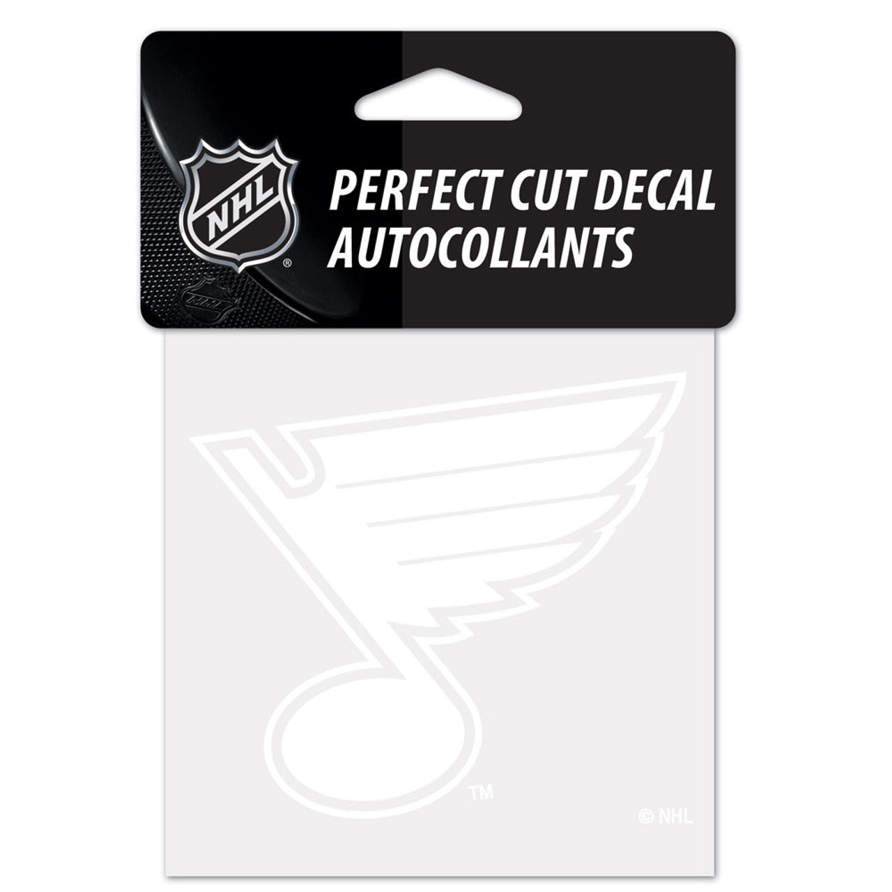 St. Louis Blues Decal 4x4 Perfect Cut White - Sports Collectibles, Sports Memorabilia, Sports Fan Shop, Sports Gifts