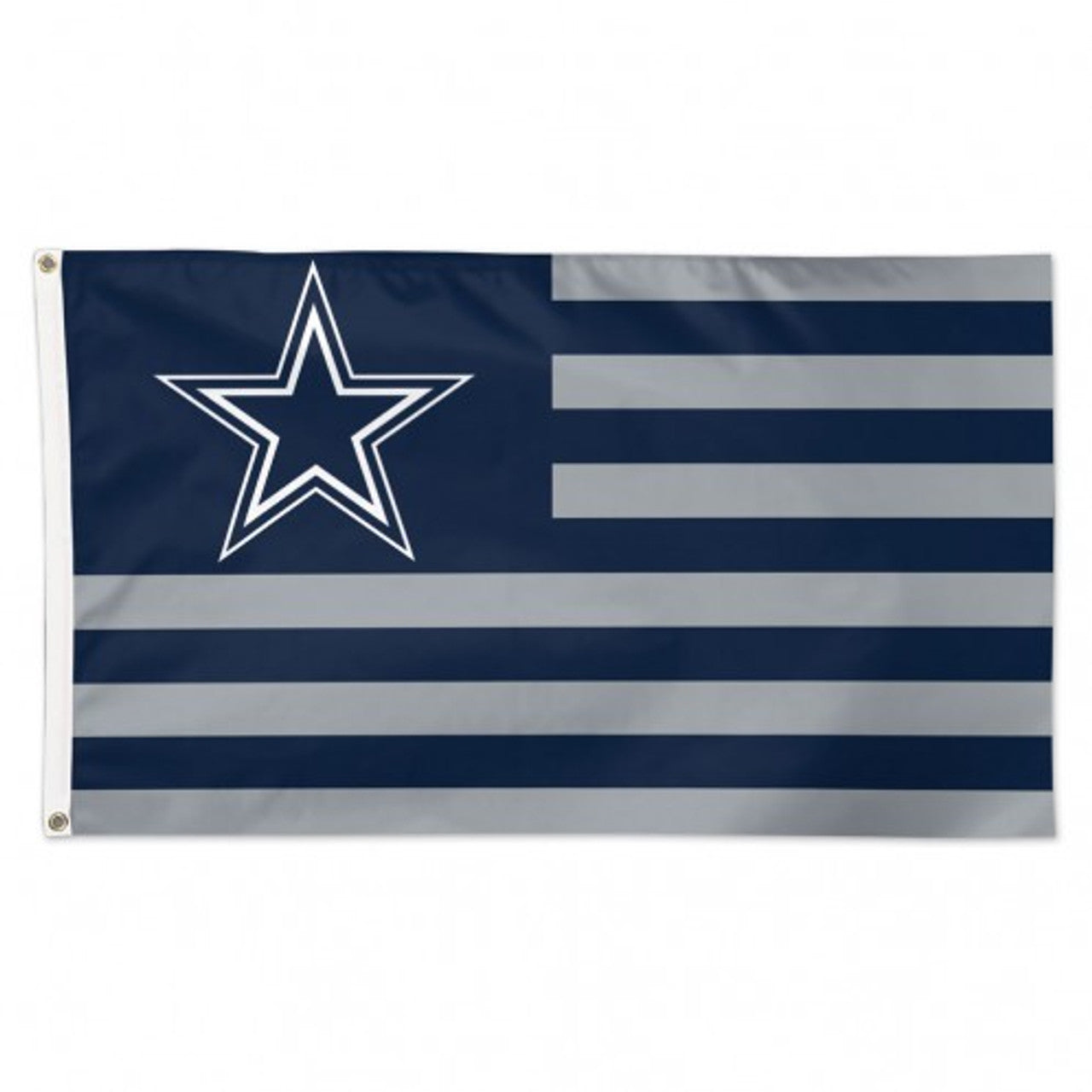 Dallas Cowboys Flag 3x5 Deluxe Americana Design - Sports Collectibles, Sports Memorabilia, Sports Fan Shop, Sports Gifts