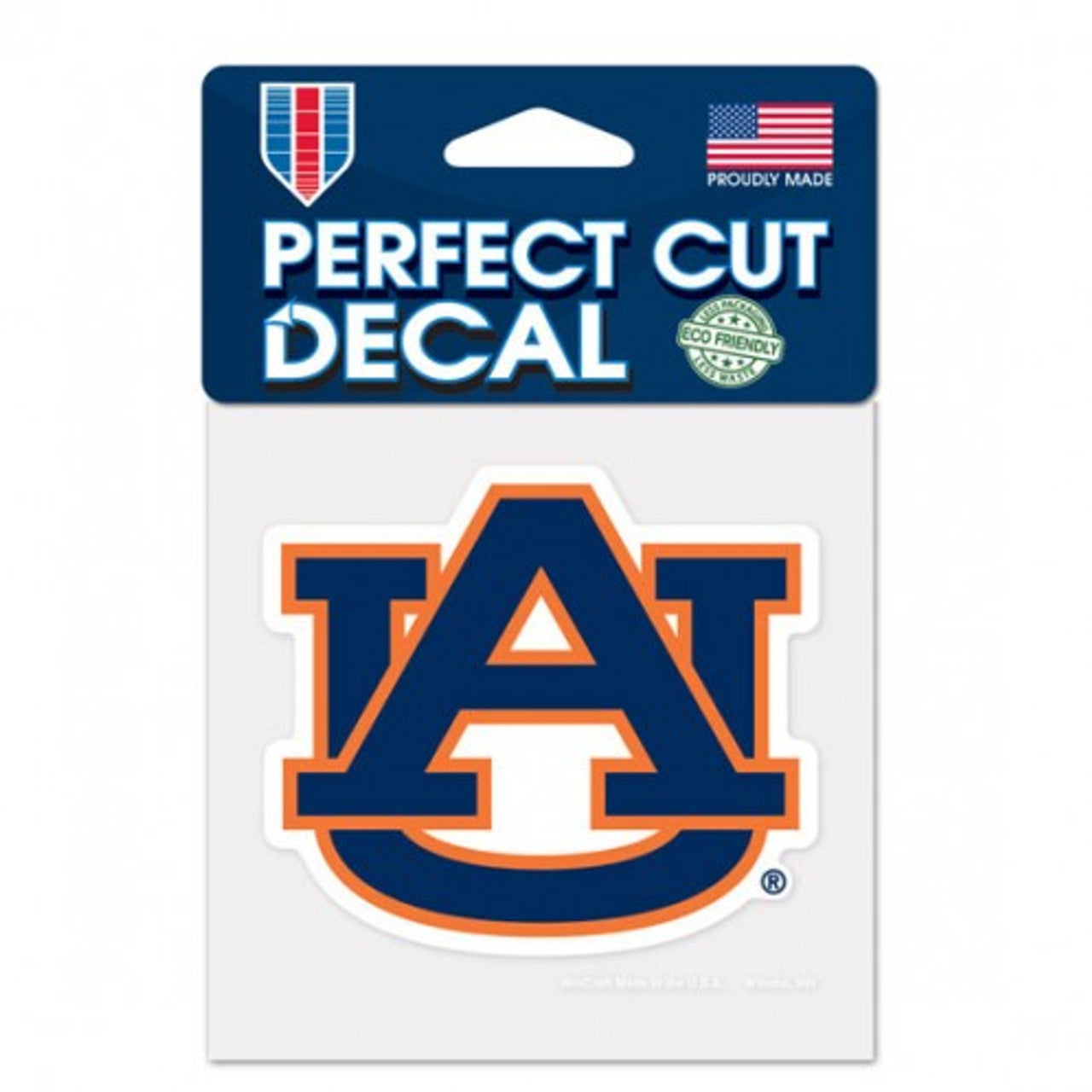 Auburn Tigers Decal 4x4 Perfect Cut Color - Sports Collectibles, Sports Memorabilia, Sports Fan Shop, Sports Gifts