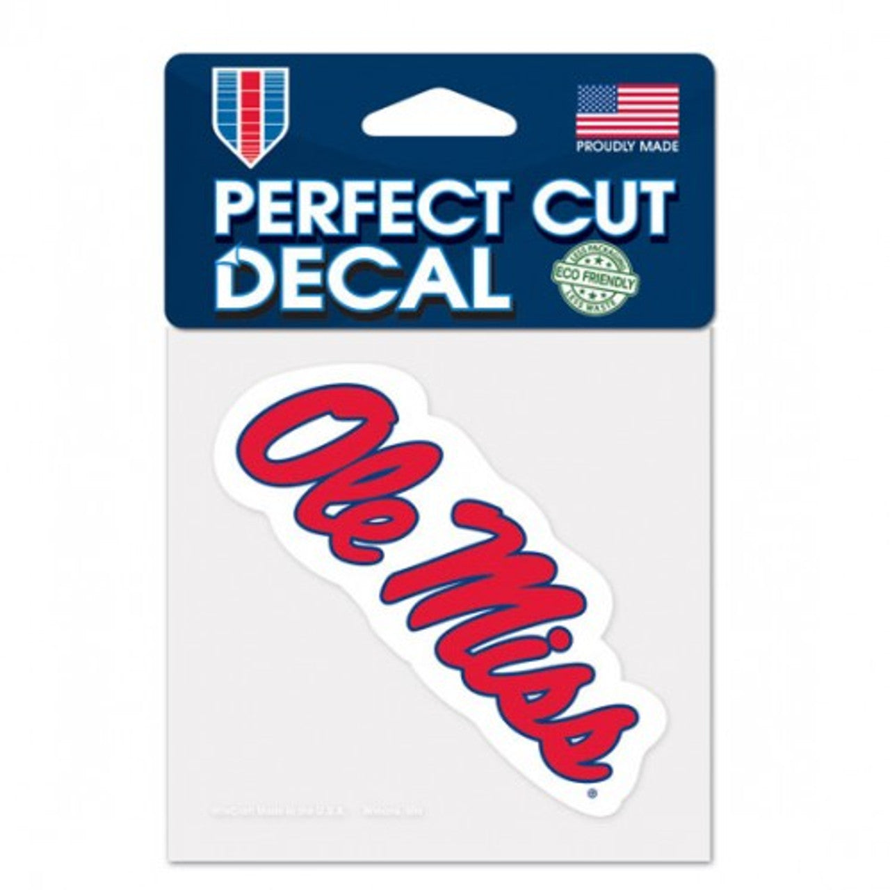 Mississippi Rebels Decal 4x4 Perfect Cut Color - Sports Collectibles, Sports Memorabilia, Sports Fan Shop, Sports Gifts
