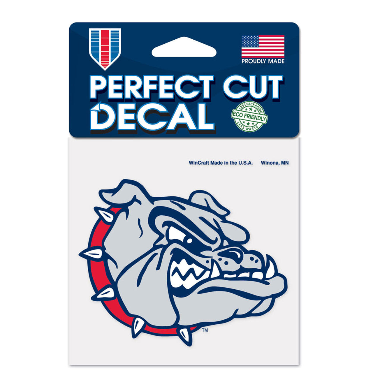 Gonzaga Bulldogs Decal 4x4 Perfect Cut Color - Special Order - Sports Collectibles, Sports Memorabilia, Sports Fan Shop, Sports Gifts