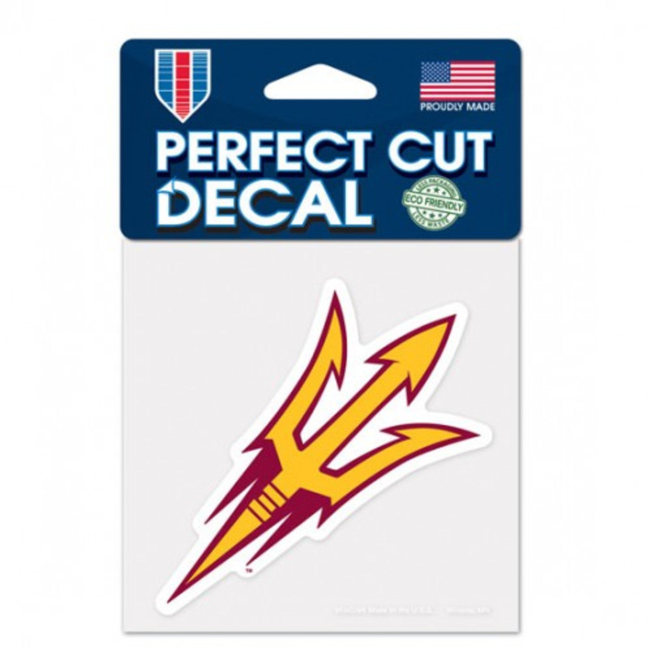Arizona State Sun Devils Decal 4x4 Perfect Cut Color - Sports Collectibles, Sports Memorabilia, Sports Fan Shop, Sports Gifts