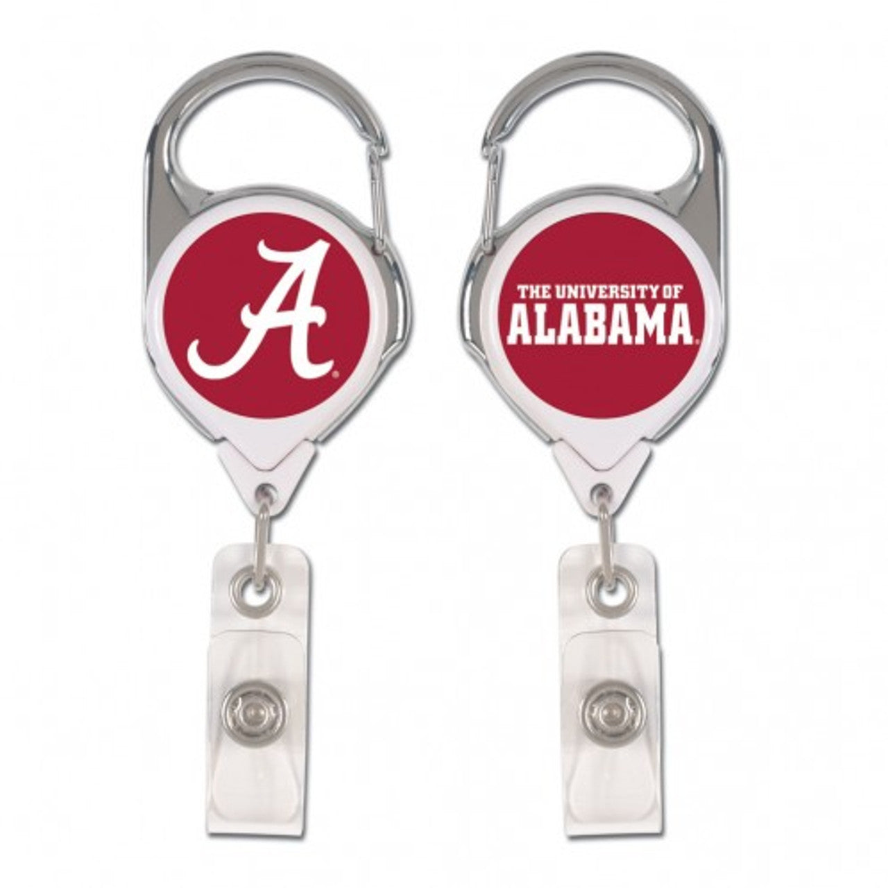 Alabama Crimson Tide Badge Holder Premium Retractable - Sports Collectibles, Sports Memorabilia, Sports Fan Shop, Sports Gifts