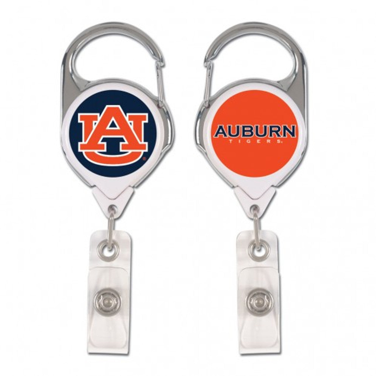 Auburn Tigers Badge Holder Premium Retractable Alternate - Sports Collectibles, Sports Memorabilia, Sports Fan Shop, Sports Gifts