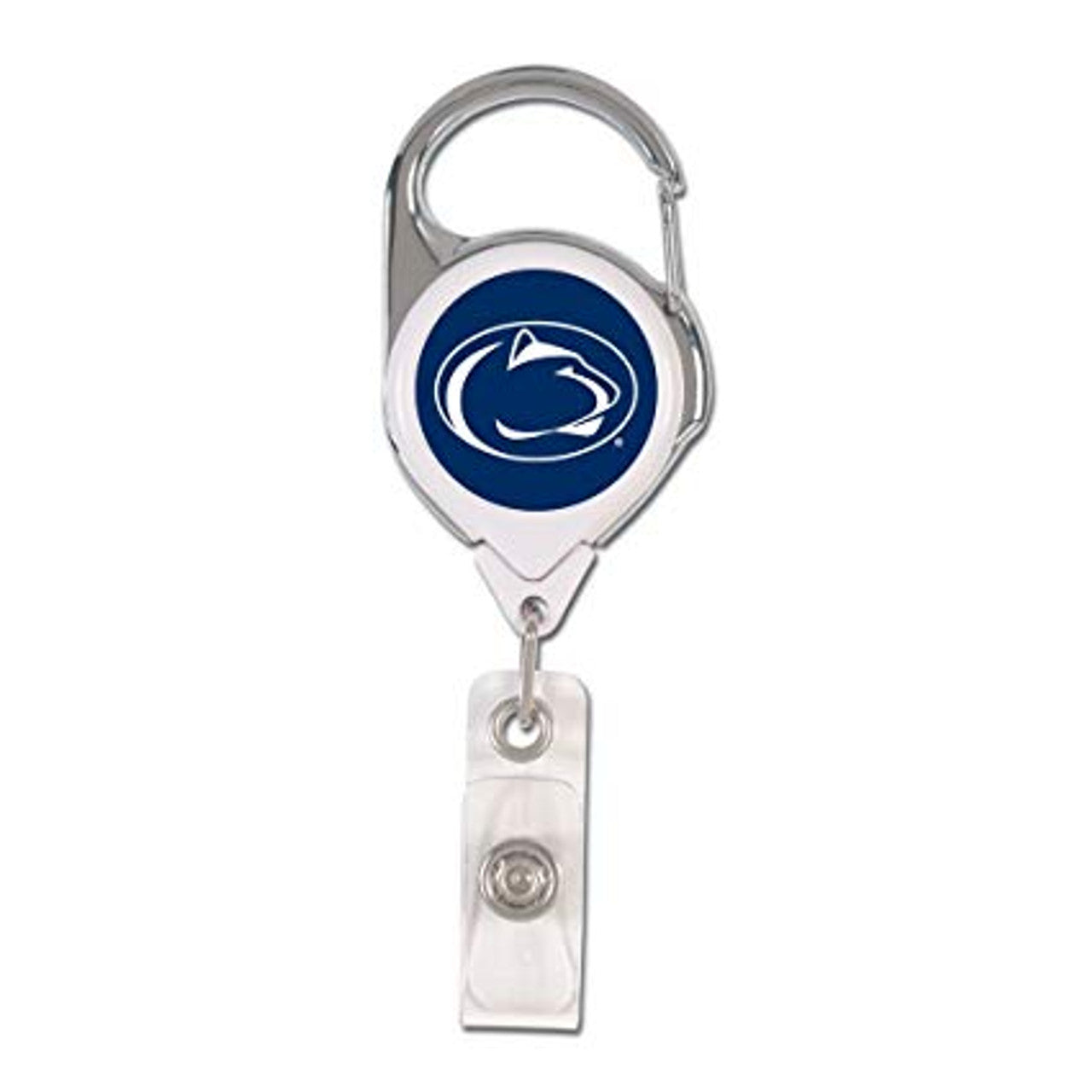 Penn State Nittany Lions Badge Holder Premium Retractable - Sports Collectibles, Sports Memorabilia, Sports Fan Shop, Sports Gifts