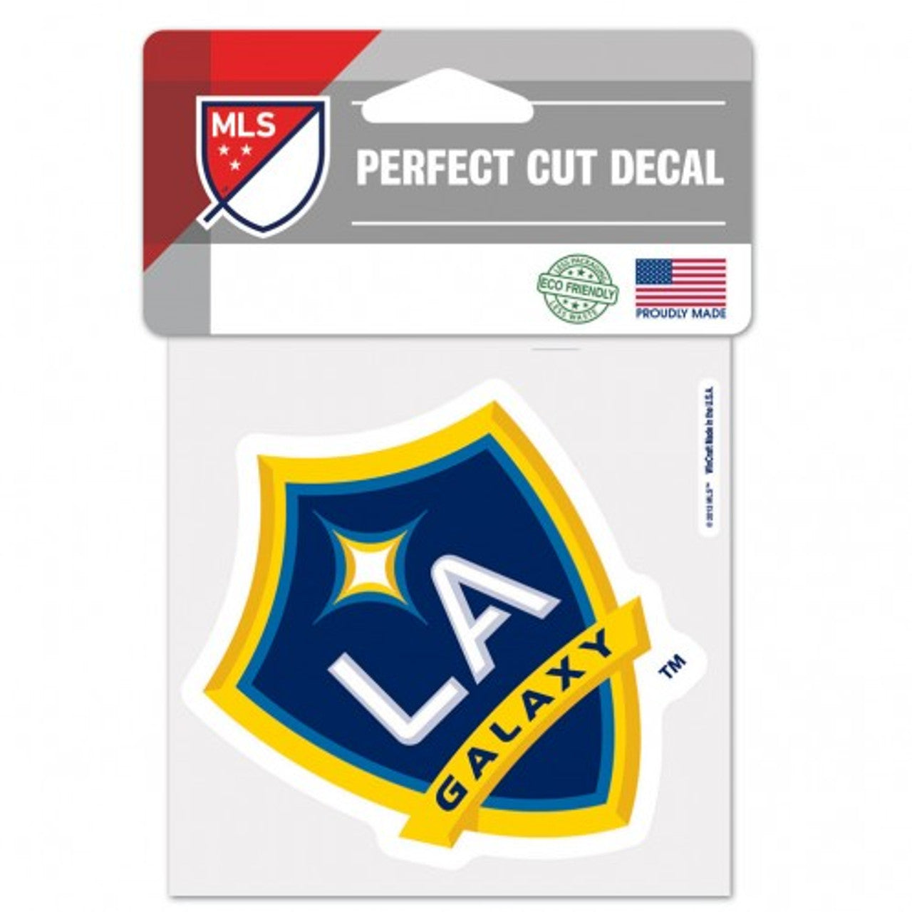 Los Angeles Galaxy Decal 4x4 Perfect Cut Color - Sports Collectibles, Sports Memorabilia, Sports Fan Shop, Sports Gifts