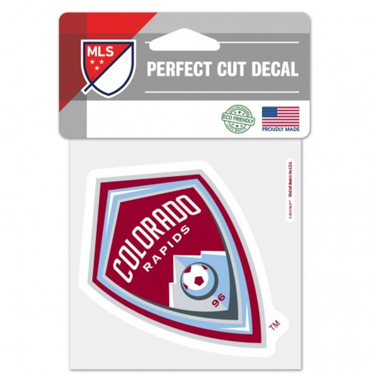 Colorado Rapids Decal 4x4 Perfect Cut Color - Sports Collectibles, Sports Memorabilia, Sports Fan Shop, Sports Gifts