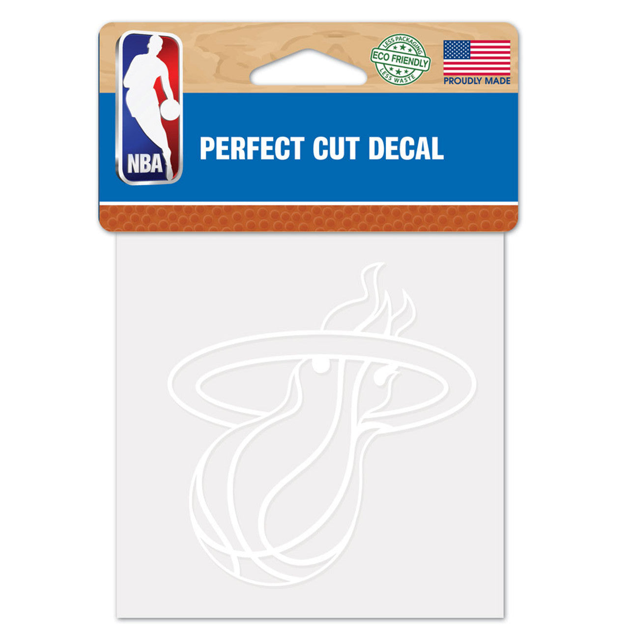 Miami Heat Decal 4x4 Perfect Cut White - Special Order - Sports Collectibles, Sports Memorabilia, Sports Fan Shop, Sports Gifts