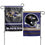 BALTIMORE RAVENS GARDEN FLAGS 2 SIDED 12.5" X 18" - 757 Sports Collectibles