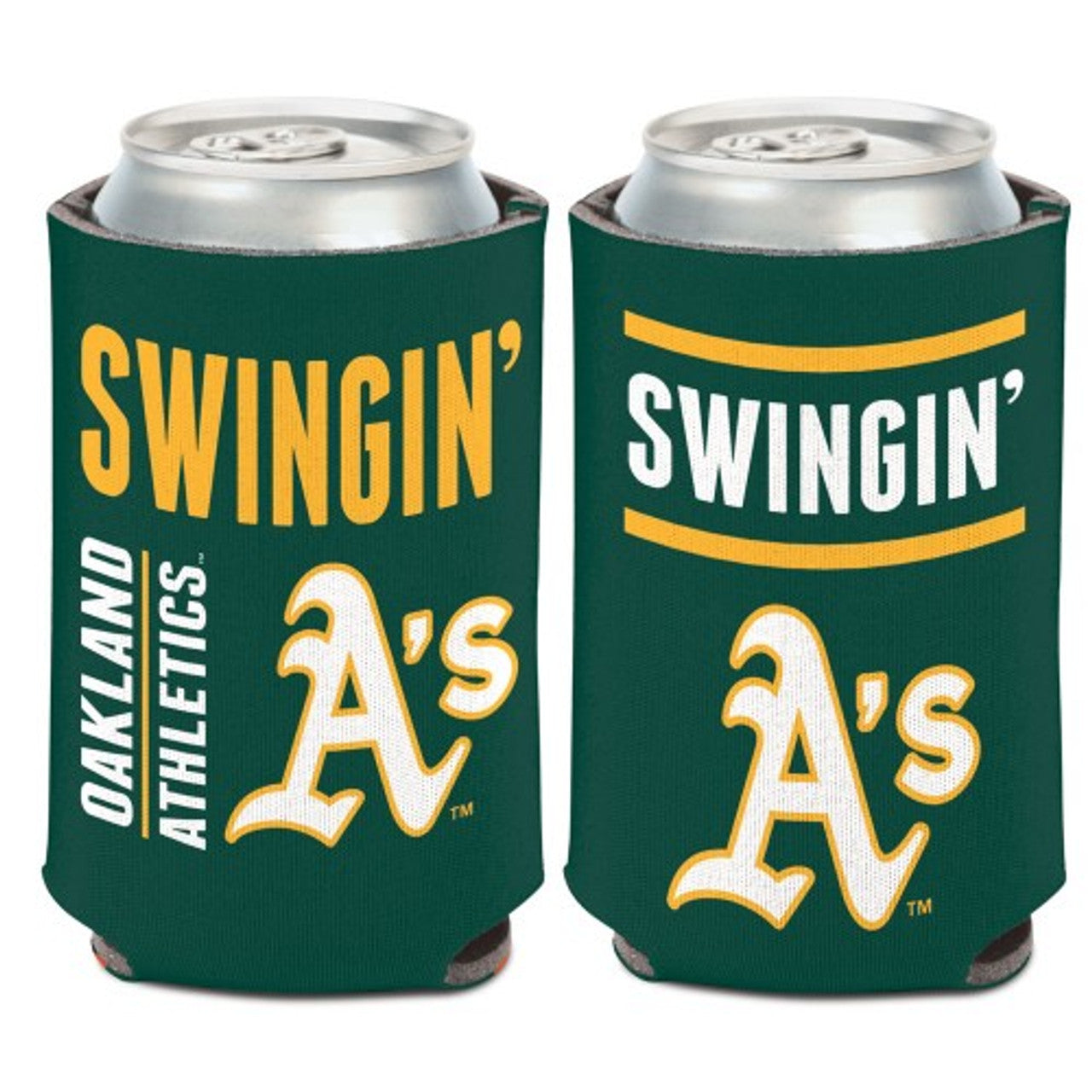 Oakland Athletics Can Cooler Slogan Design Special Order - Sports Collectibles, Sports Memorabilia, Sports Fan Shop, Sports Gifts