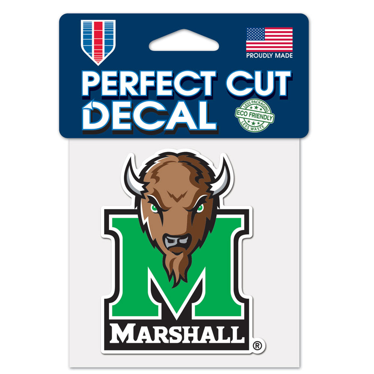 Marshall Thundering Herd Decal 4x4 Perfect Cut Color - Sports Collectibles, Sports Memorabilia, Sports Fan Shop, Sports Gifts