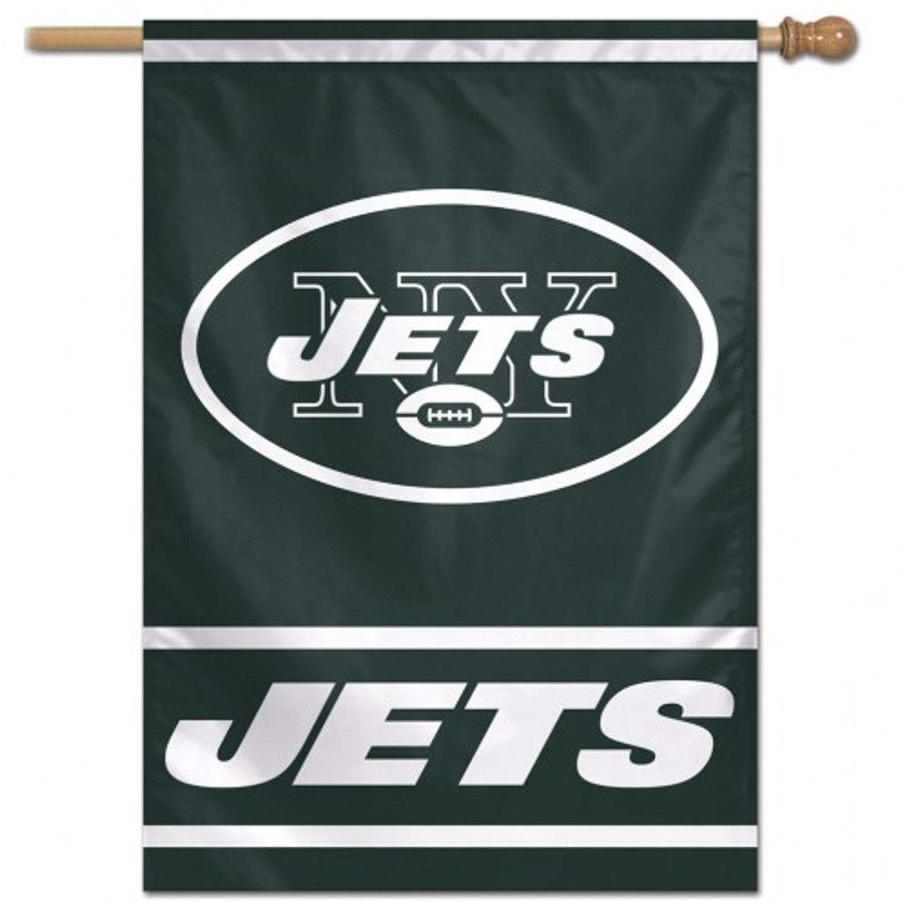 New York Jets Banner 28x40 Vertical - Special Order - Sports Collectibles, Sports Memorabilia, Sports Fan Shop, Sports Gifts