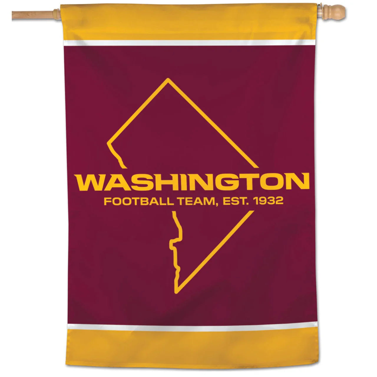 Washington Redskins Banner 28"X 40" - 757 Sports Collectibles