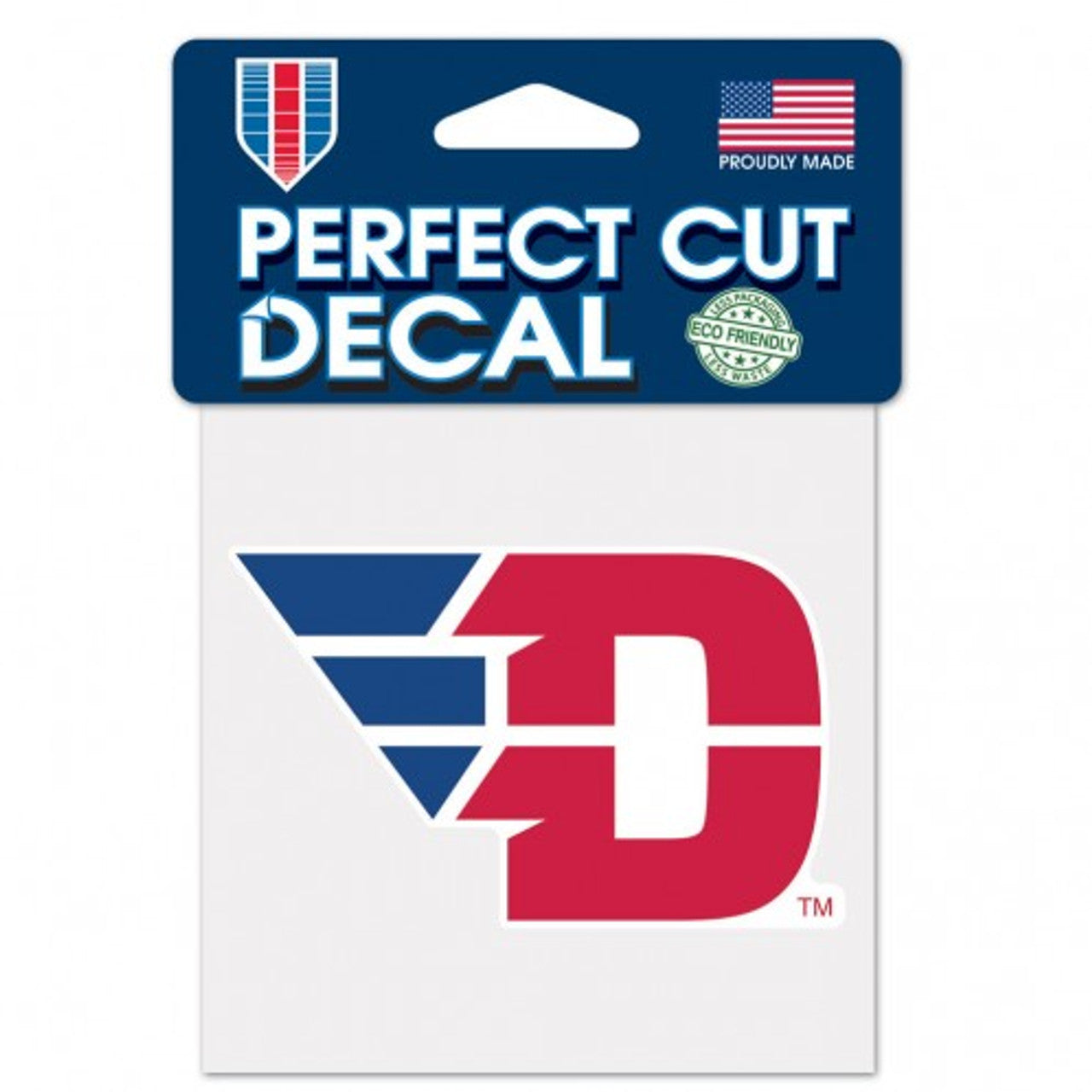 Dayton Flyers Decal 4x4 Perfect Cut Color - Sports Collectibles, Sports Memorabilia, Sports Fan Shop, Sports Gifts