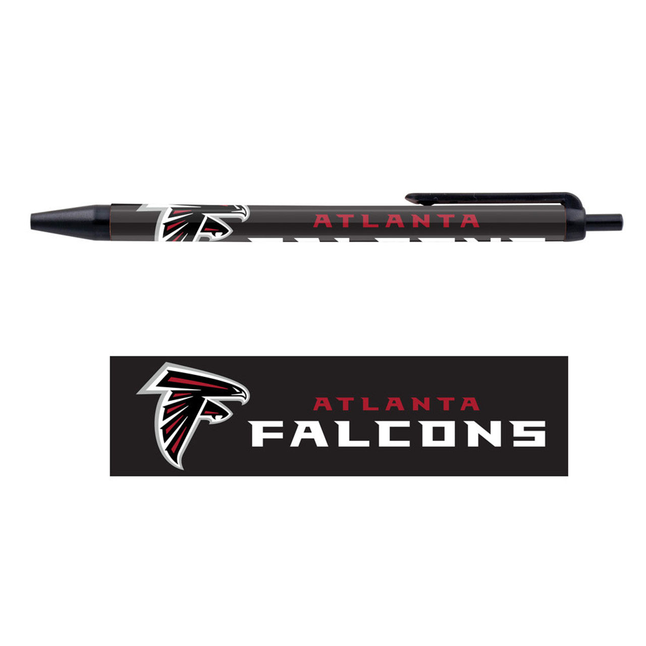 Atlanta Falcons Pens 5 Pack - Sports Collectibles, Sports Memorabilia, Sports Fan Shop, Sports Gifts