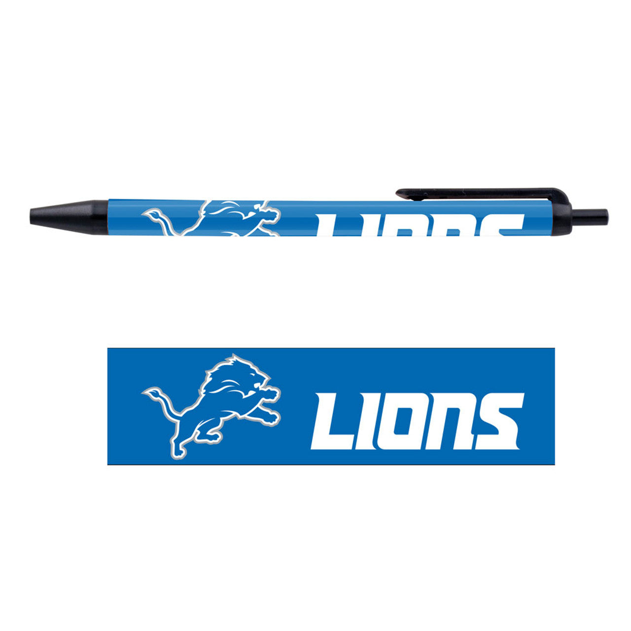 Detroit Lions Pens 5 Pack - Sports Collectibles, Sports Memorabilia, Sports Fan Shop, Sports Gifts