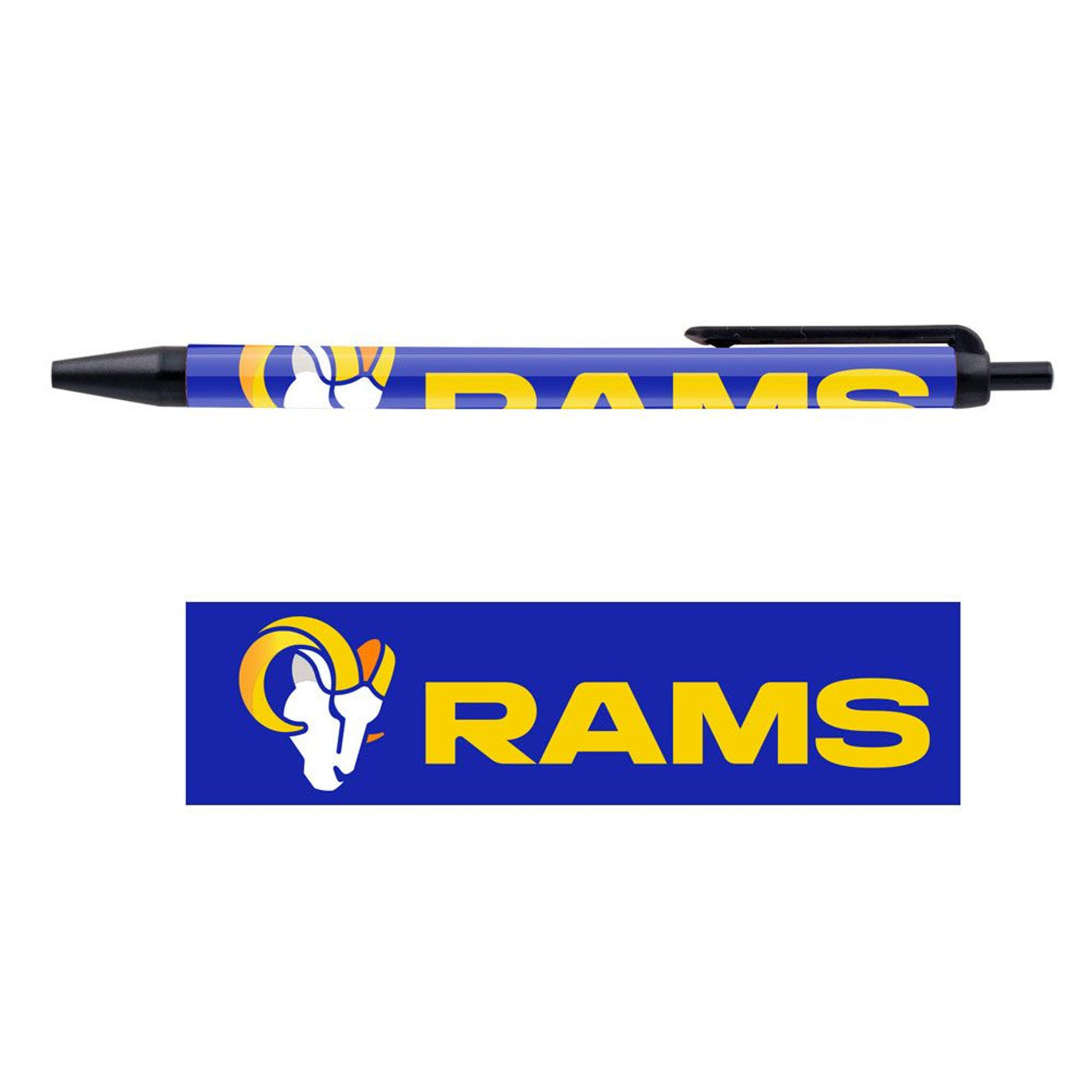 Los Angeles Rams Pens 5 Pack - Sports Collectibles, Sports Memorabilia, Sports Fan Shop, Sports Gifts