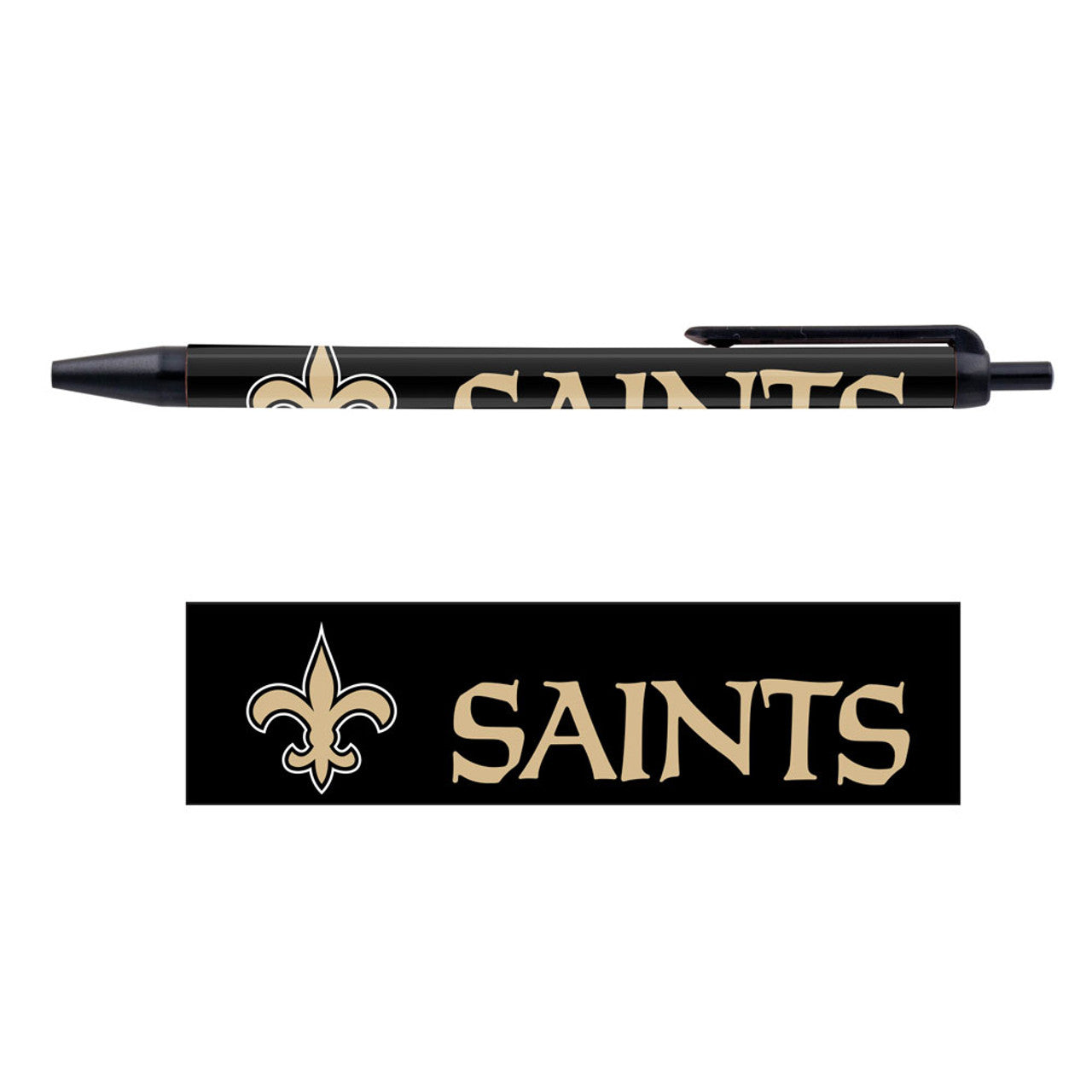 New Orleans Saints Pens 5 Pack - Sports Collectibles, Sports Memorabilia, Sports Fan Shop, Sports Gifts