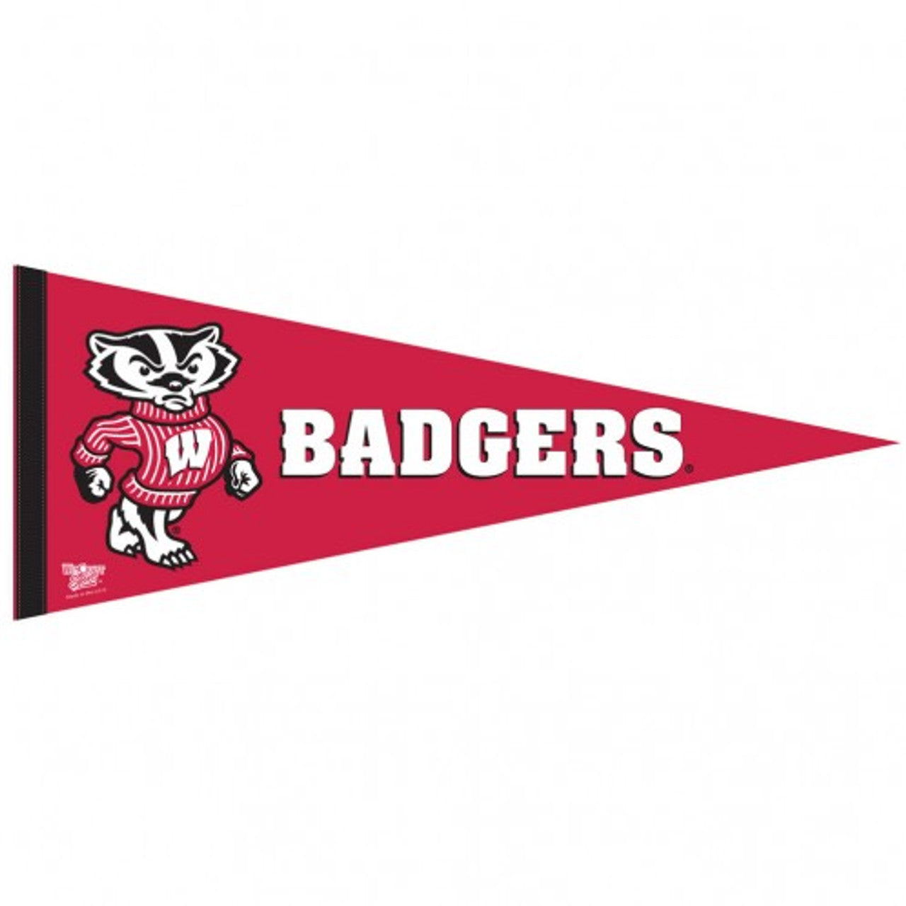 Wisconsin Badgers Pennant 12x30 Premium Style - Sports Collectibles, Sports Memorabilia, Sports Fan Shop, Sports Gifts
