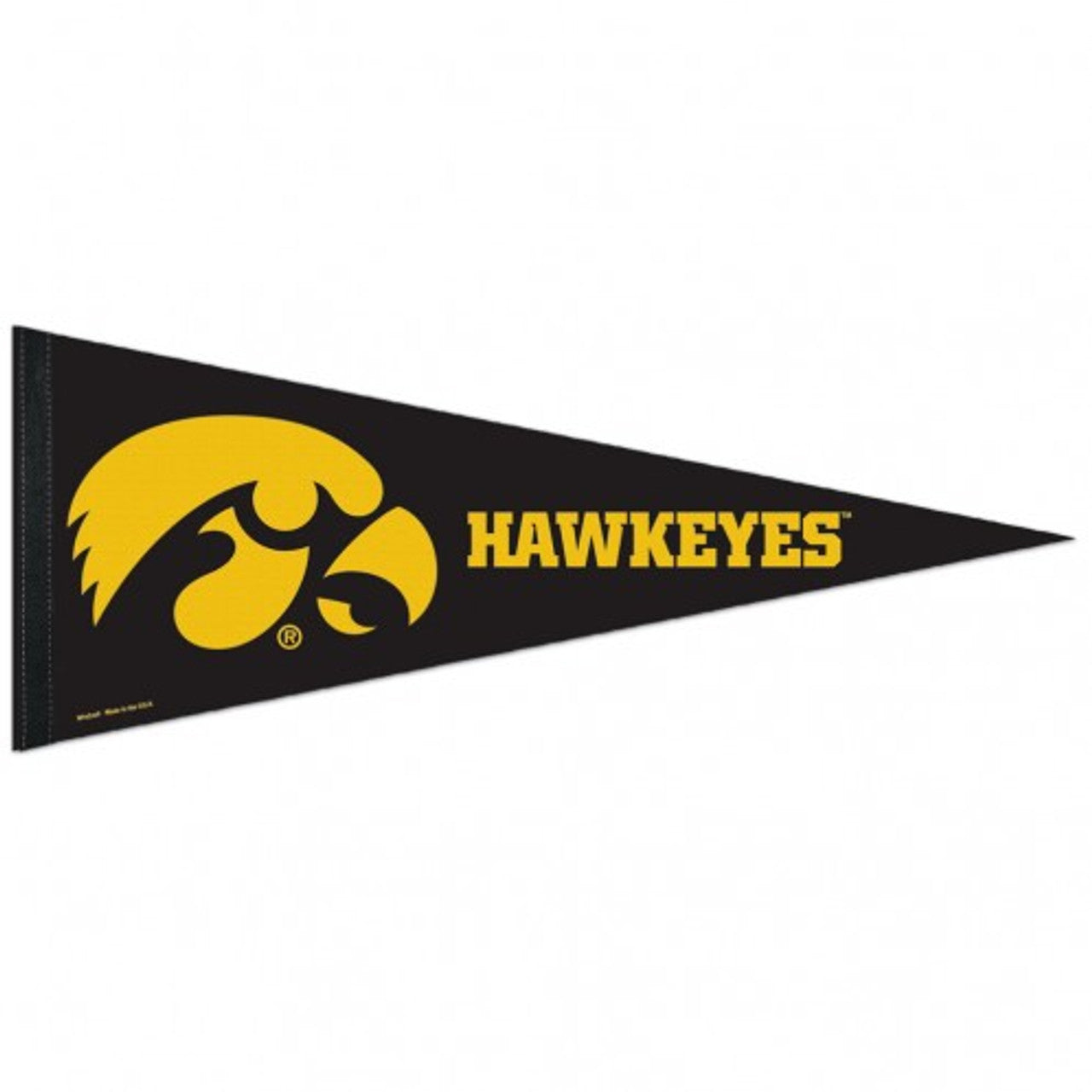 Iowa Hawkeyes Pennant 12x30 Premium Style - Sports Collectibles, Sports Memorabilia, Sports Fan Shop, Sports Gifts