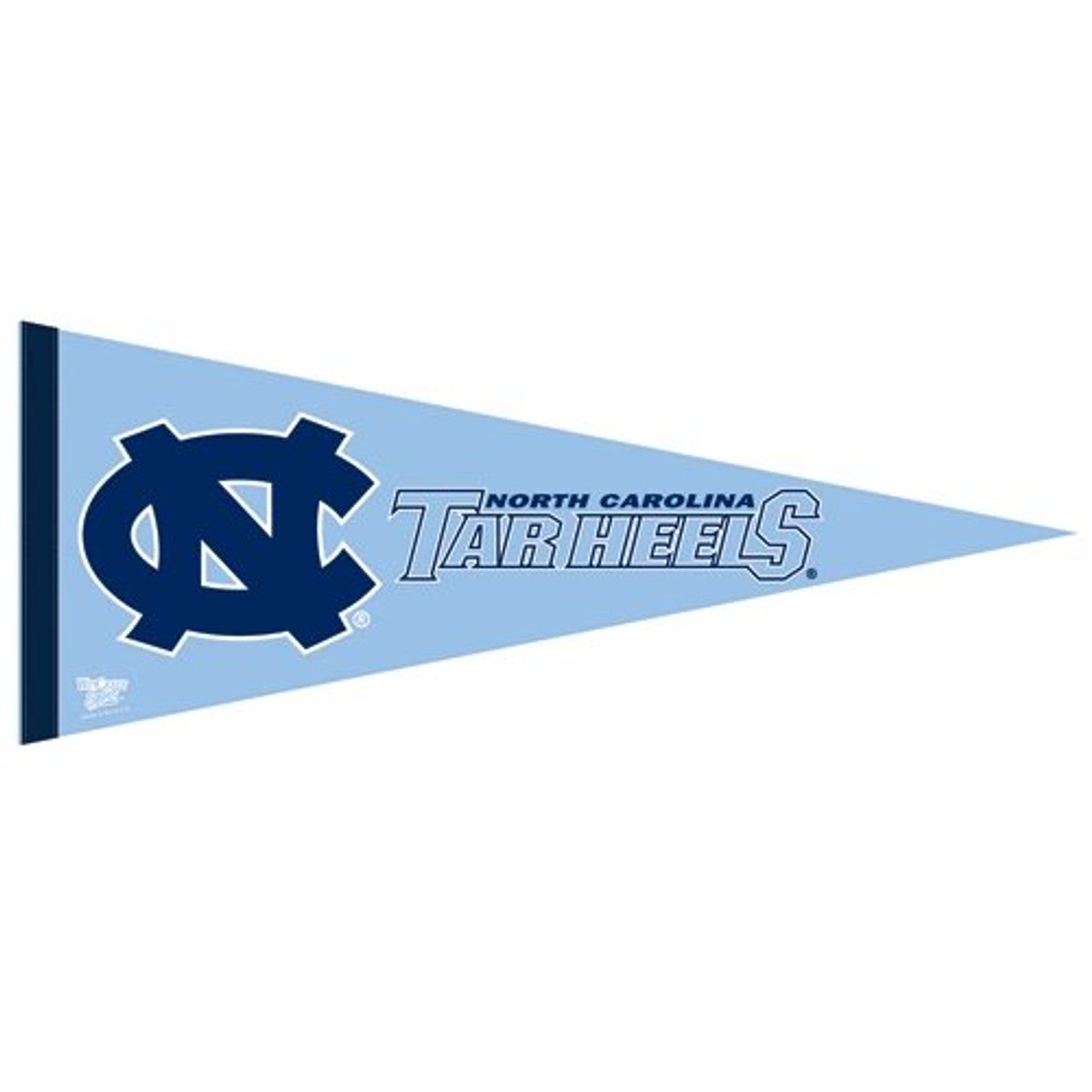North Carolina Tar Heels Pennant 12x30 Premium Style NC Logo Design - Sports Collectibles, Sports Memorabilia, Sports Fan Shop, Sports Gifts
